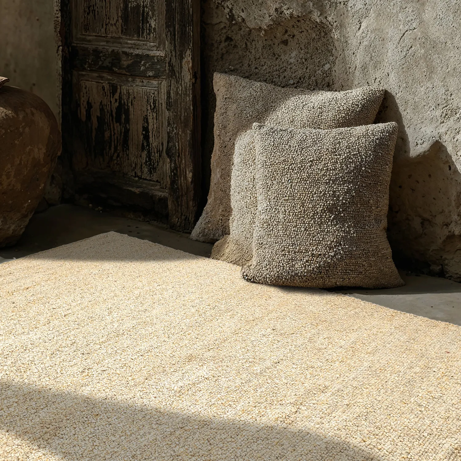 Teppich für innen und außen - Milford Recycled PET (creme)