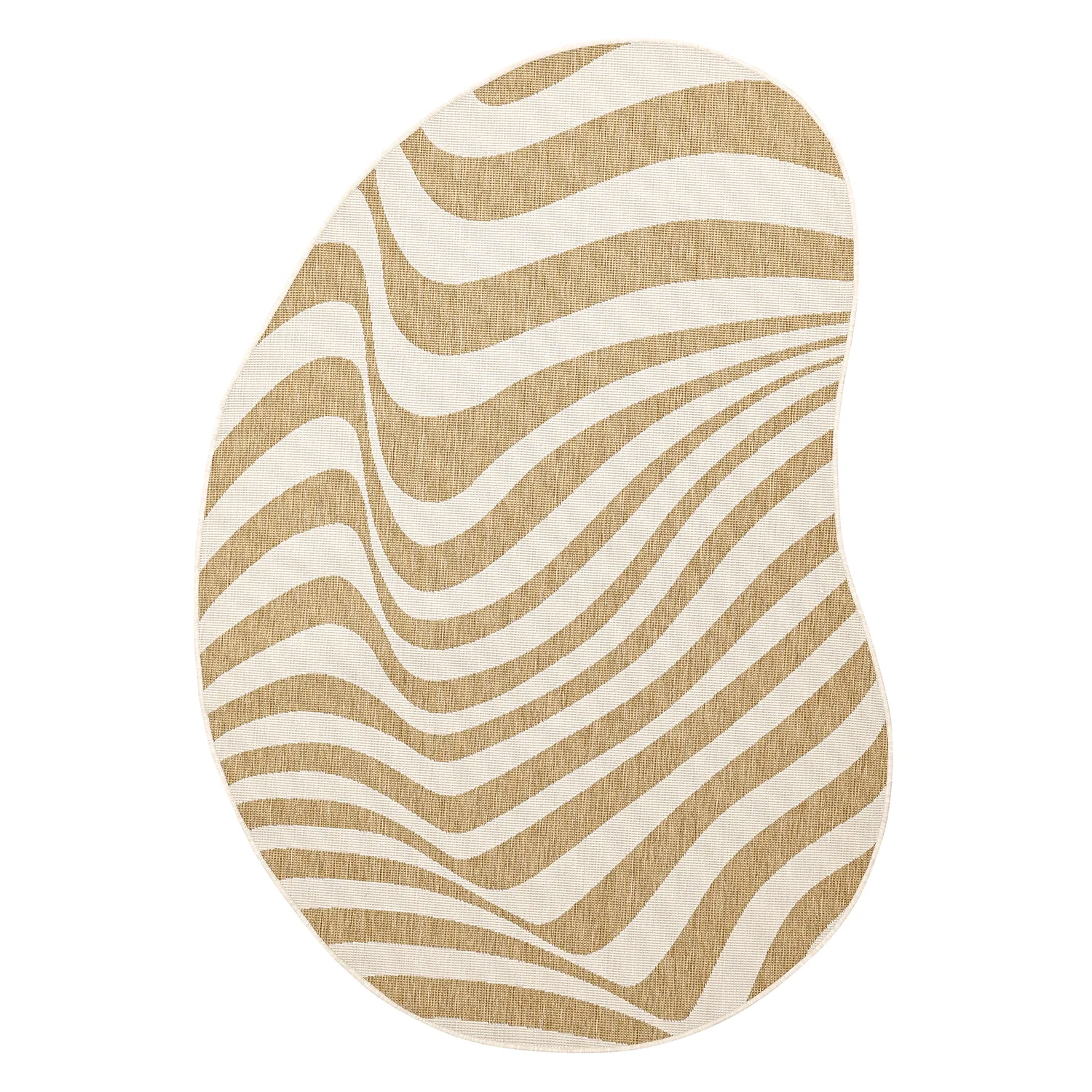 Tapis Intérieurs/Extérieurs - utomhusmatta - Remina (nature/blanc)