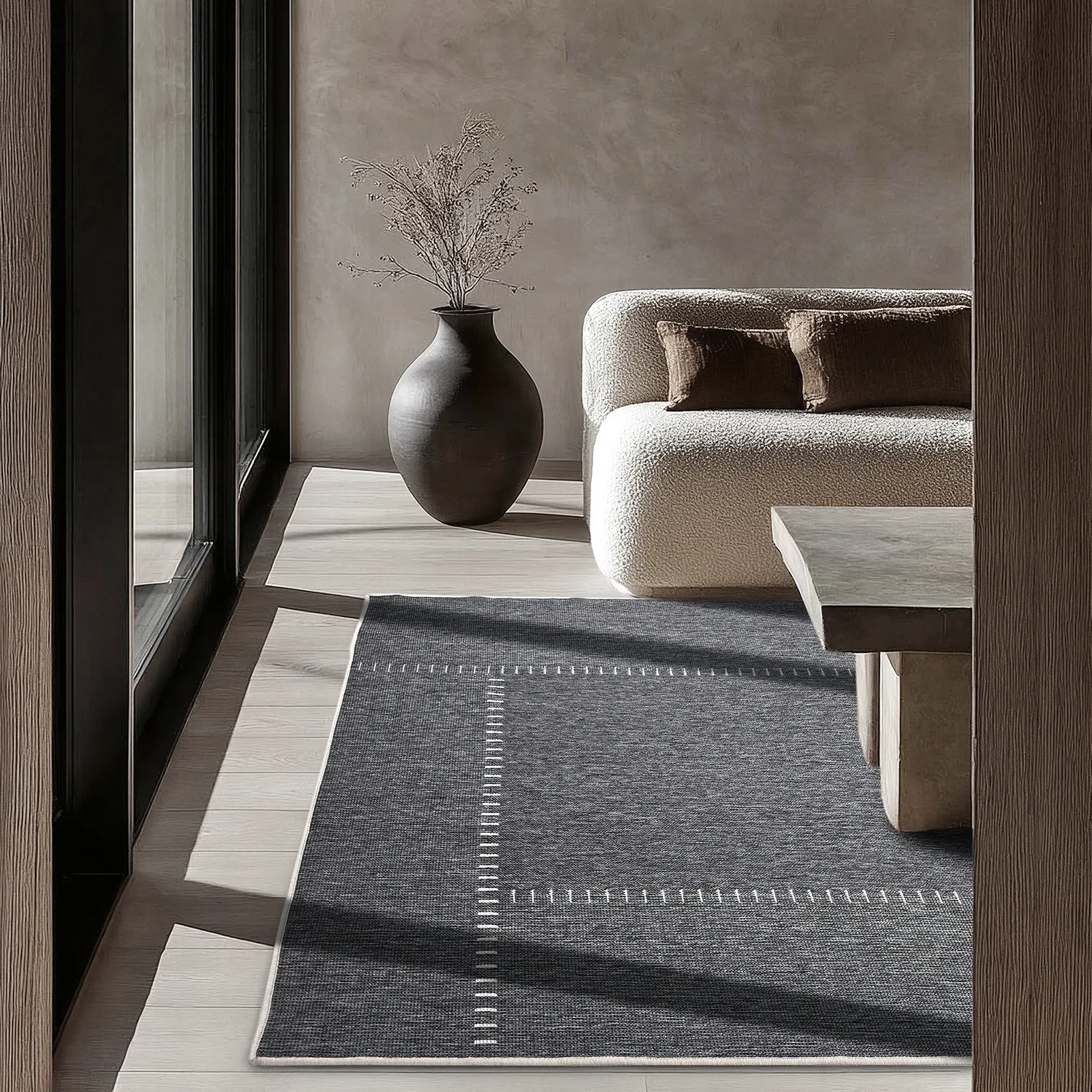 Teppich für innen und außen - utomhusmatta - Rhea (weiß)