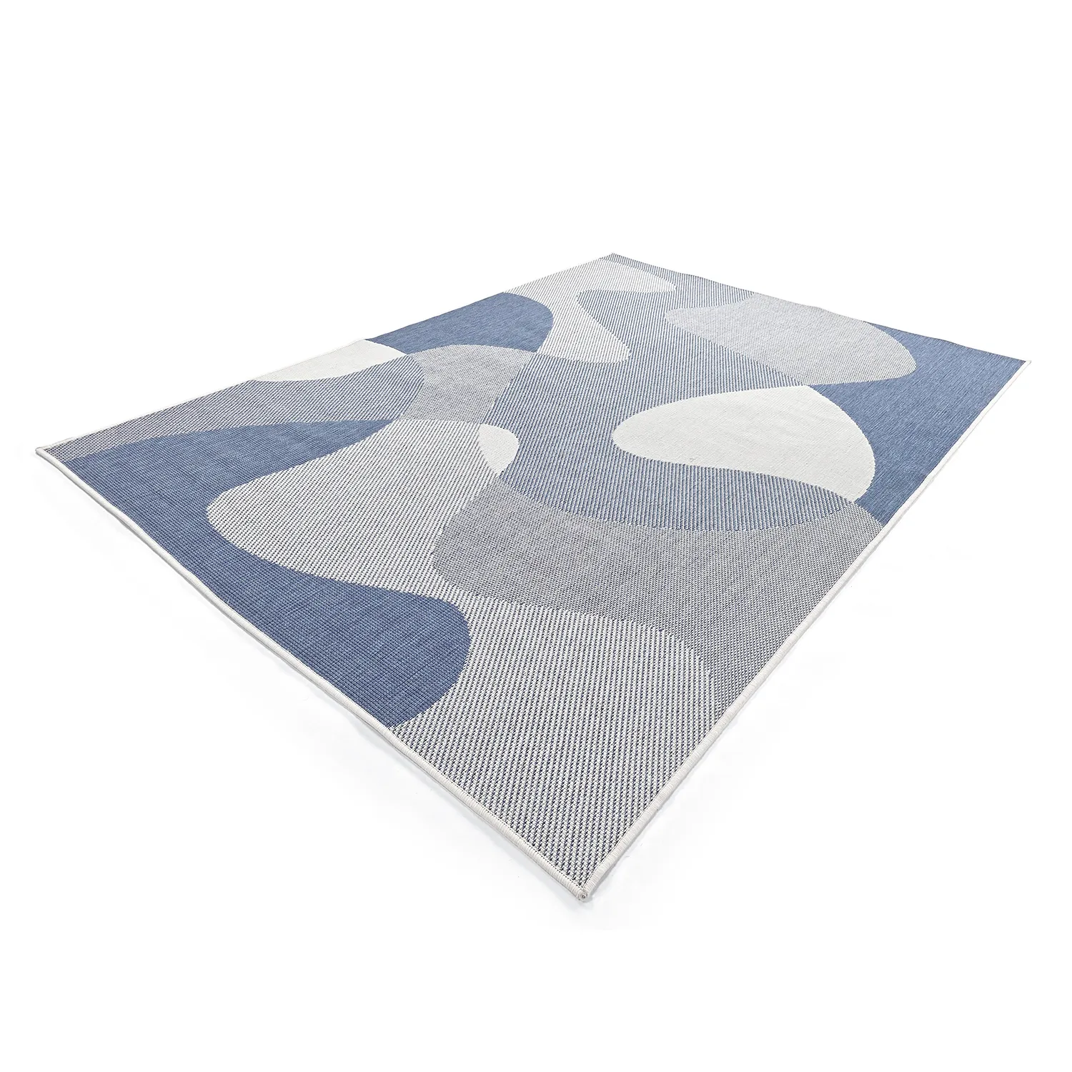 Teppich für innen und außen - utomhusmatta - Somerville (blau)