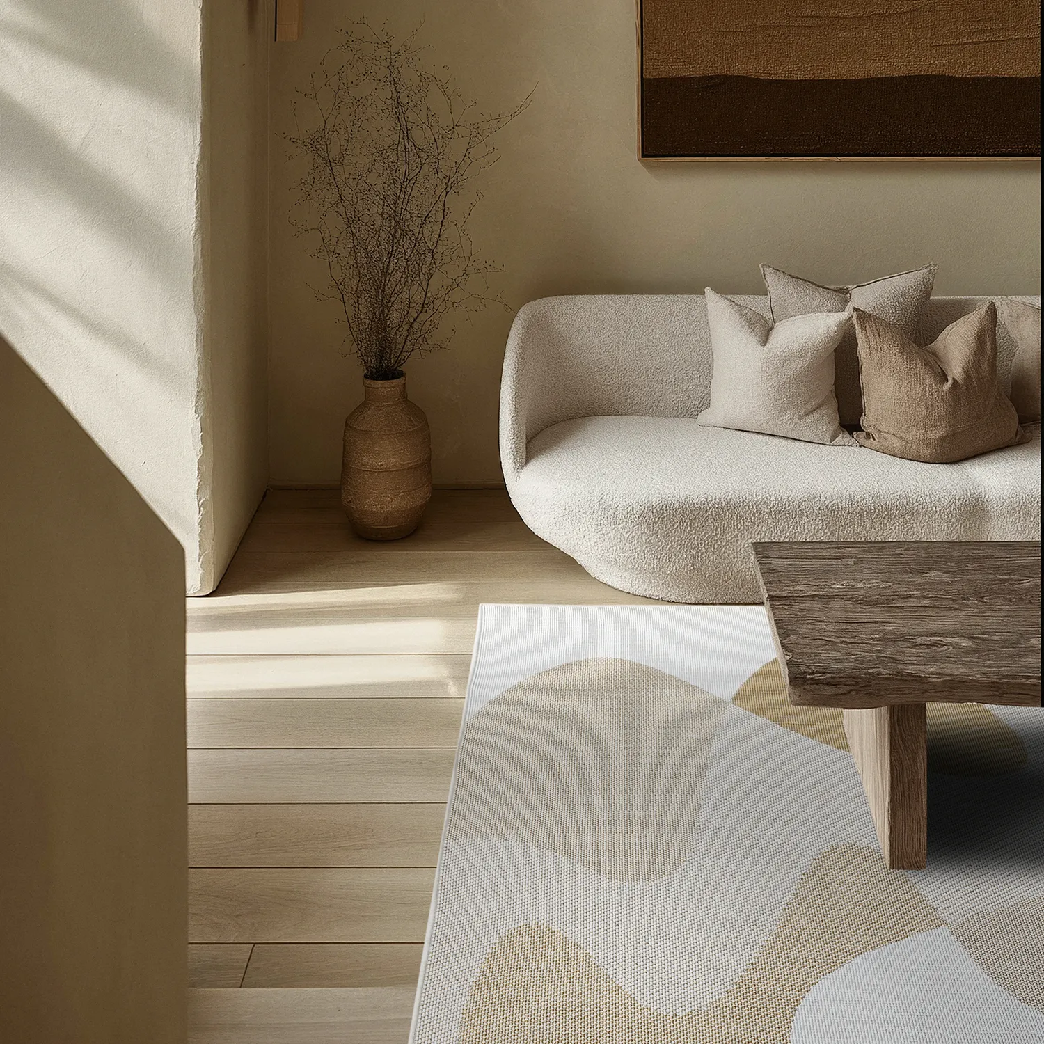 Teppich für innen und außen - utomhusmatta - Somerville (gelb)