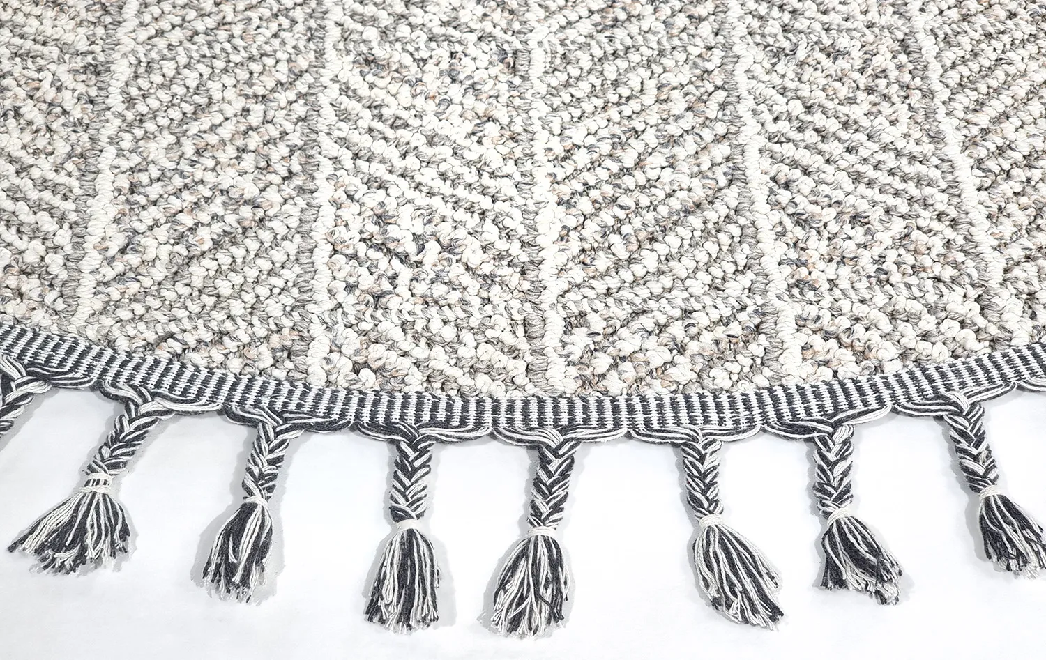 Runde Teppiche - Indoor/Outdoor Francisco (grau)