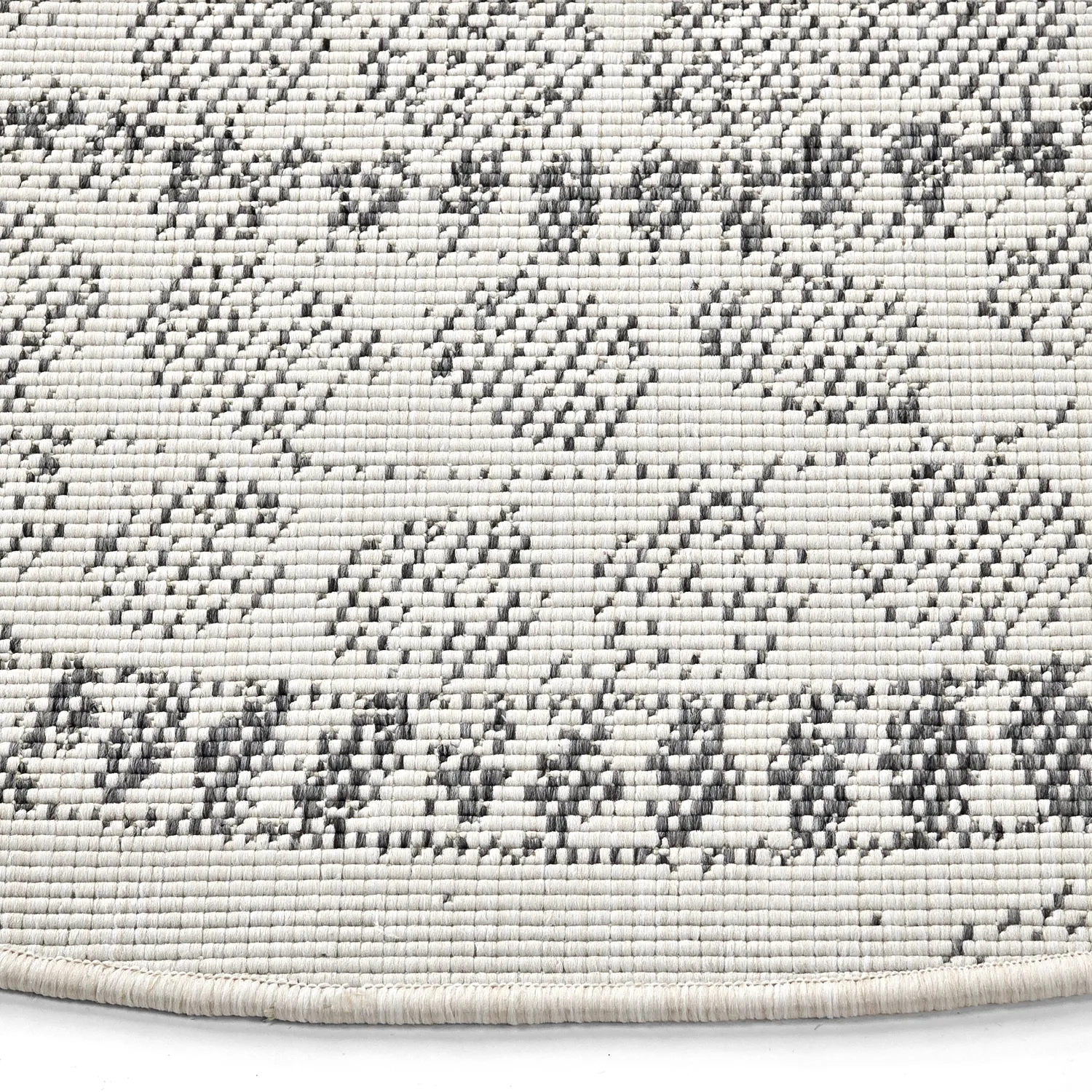 Runde Teppiche - Indoor/Outdoor Malcolm (grau)