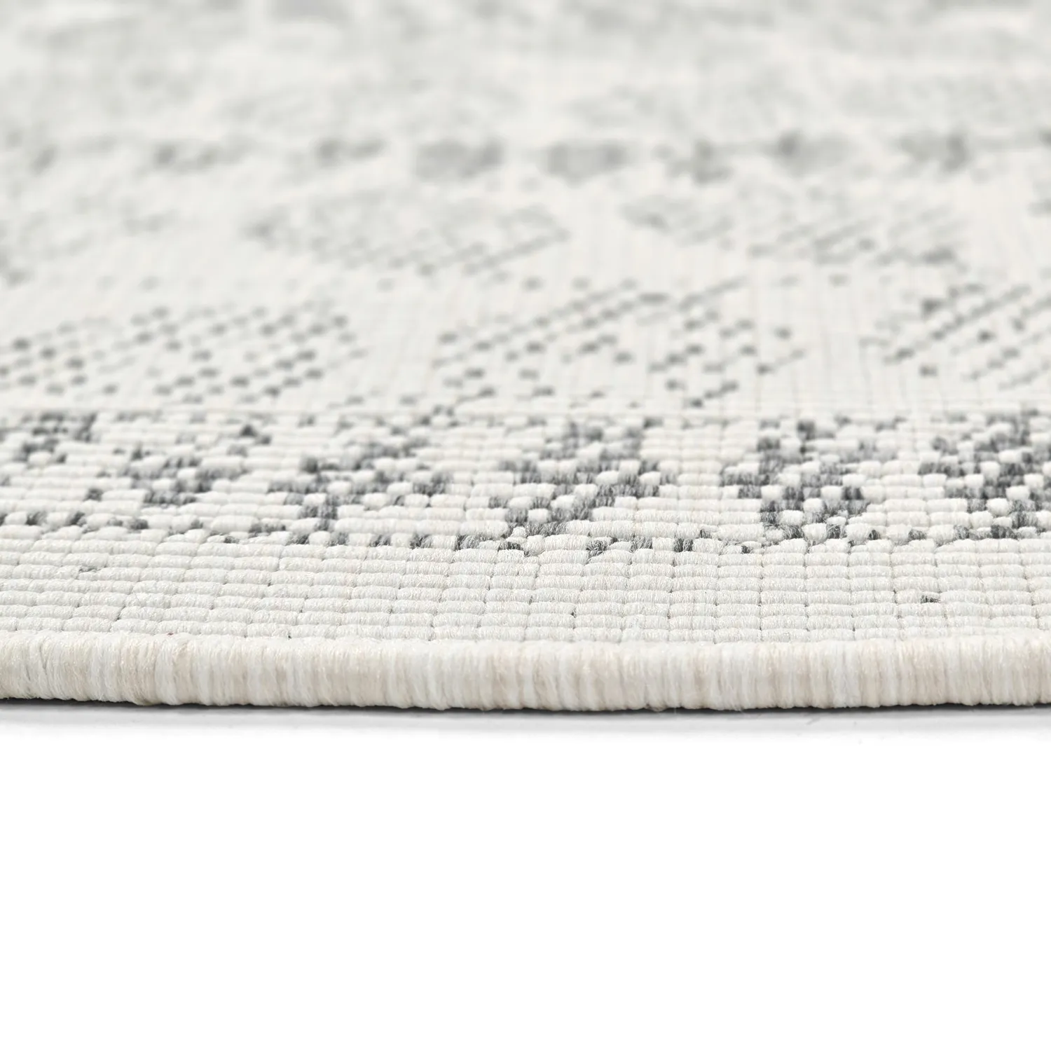 Runde Teppiche - Indoor/Outdoor Malcolm (grau)