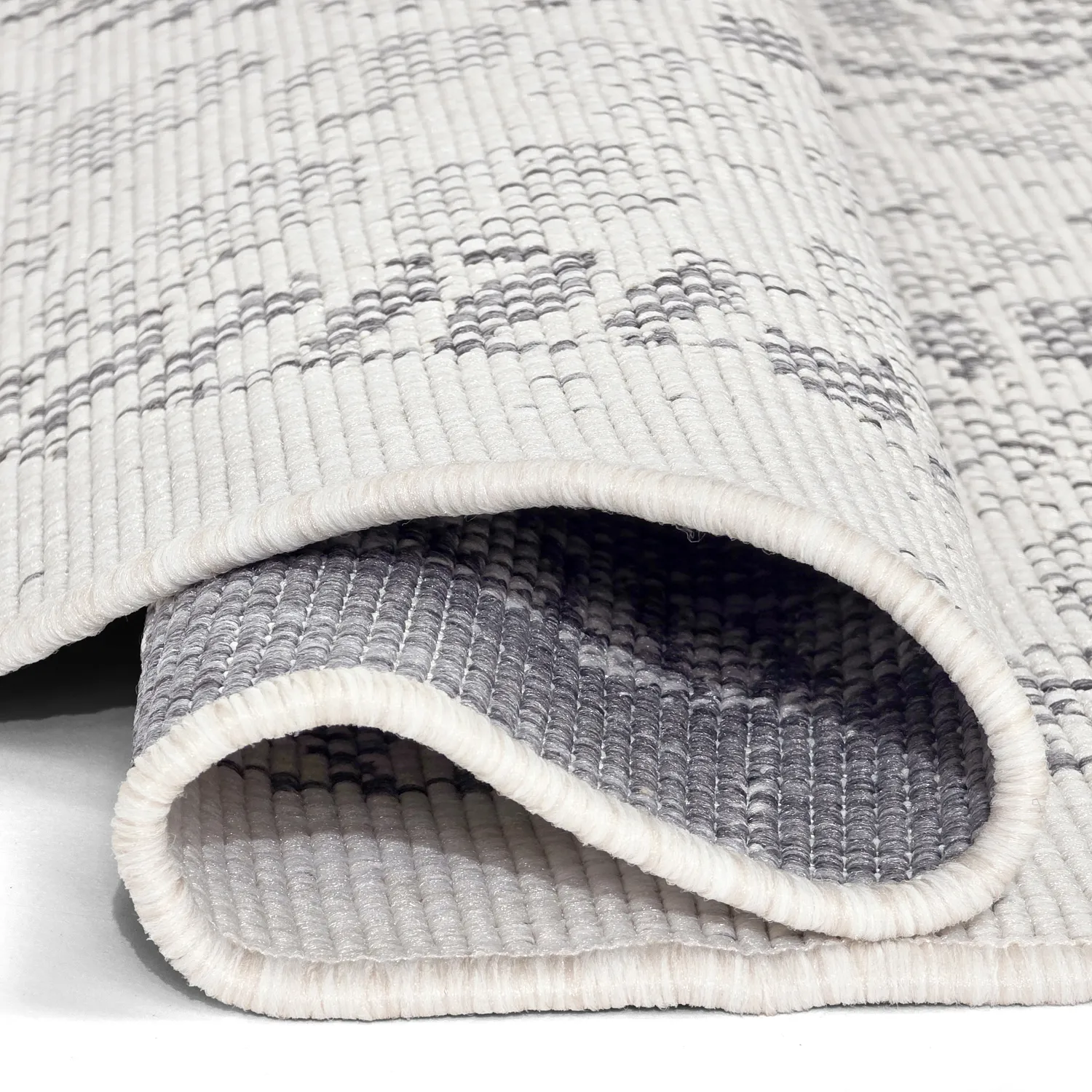 Runde Teppiche - Indoor/Outdoor Malcolm (grau)