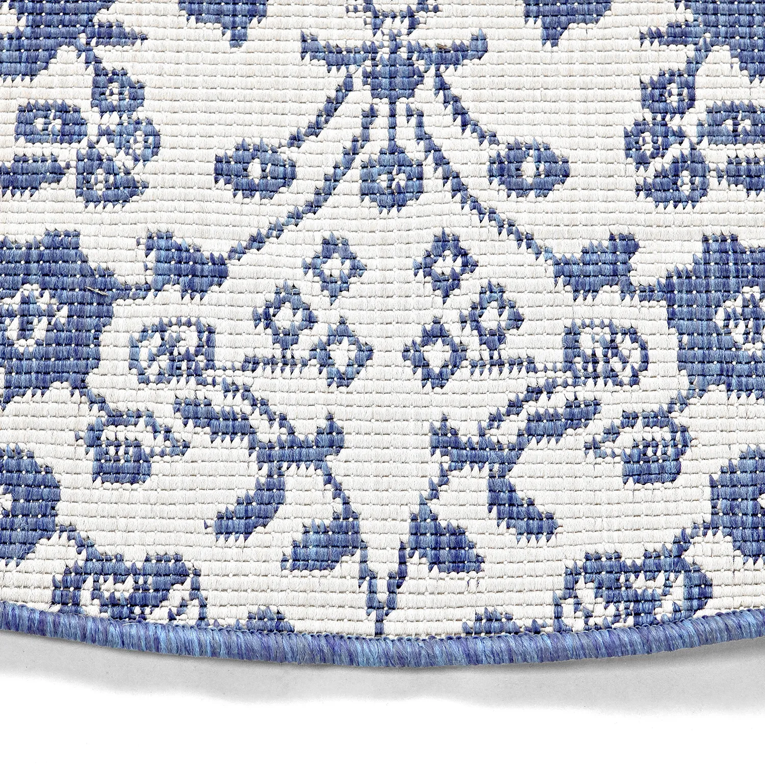 Rund Teppich - Brussels Ocean (blau)