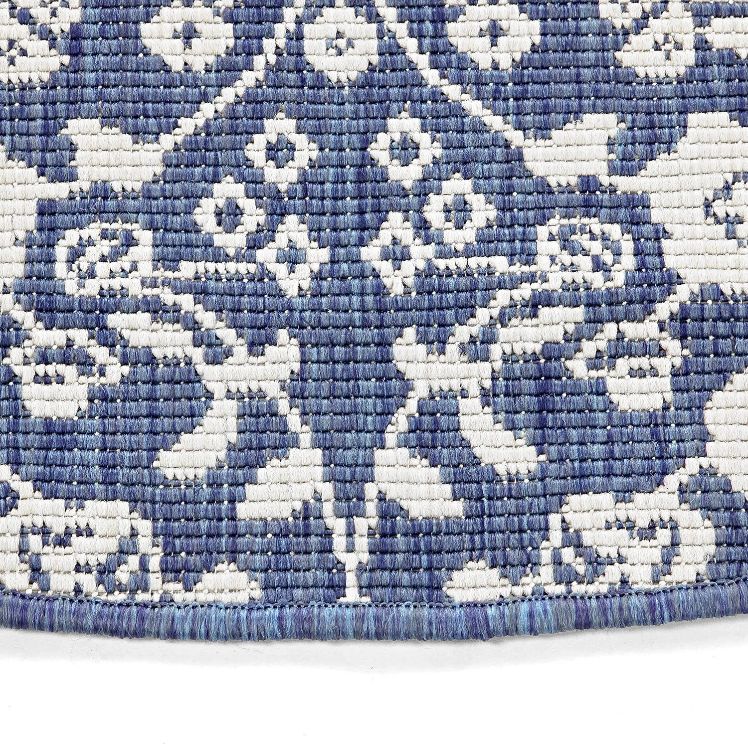 Rund Teppich - Brussels Ocean (blau)