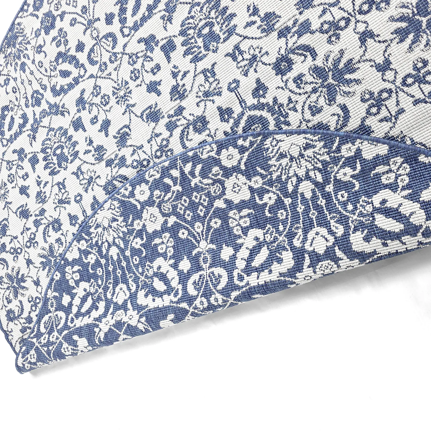 Rund Teppich - Brussels Ocean (blau)