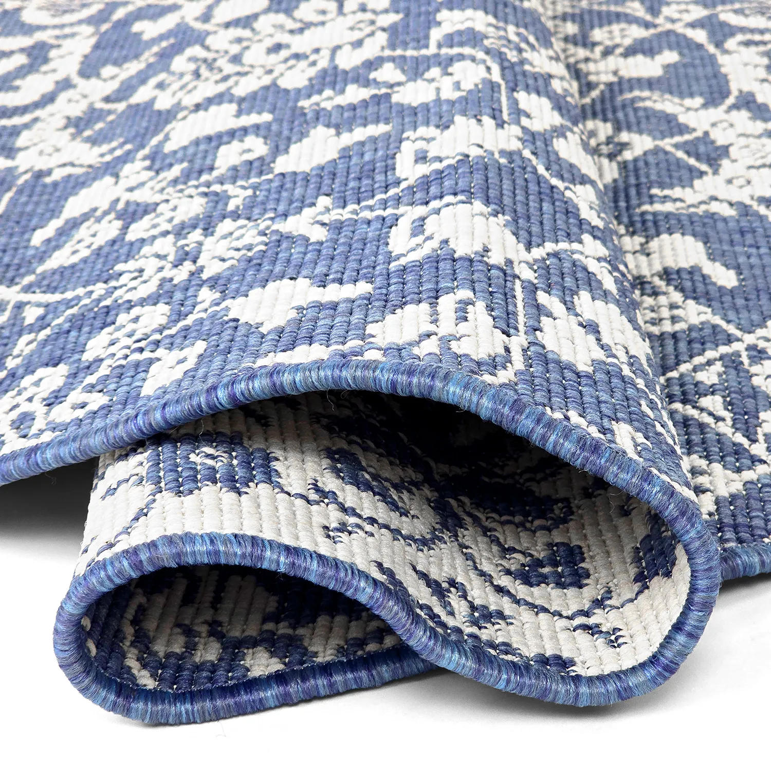 Rund Teppich - Brussels Ocean (blau)