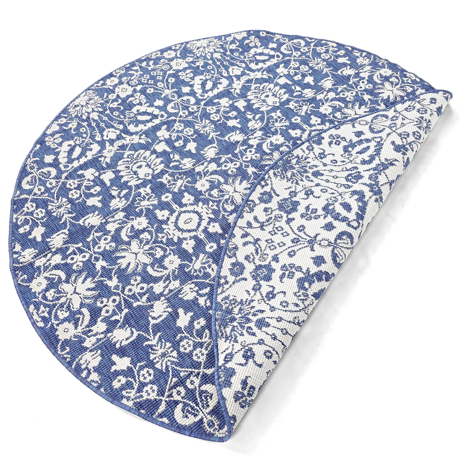 Rund Teppich - Brussels Ocean (blau)