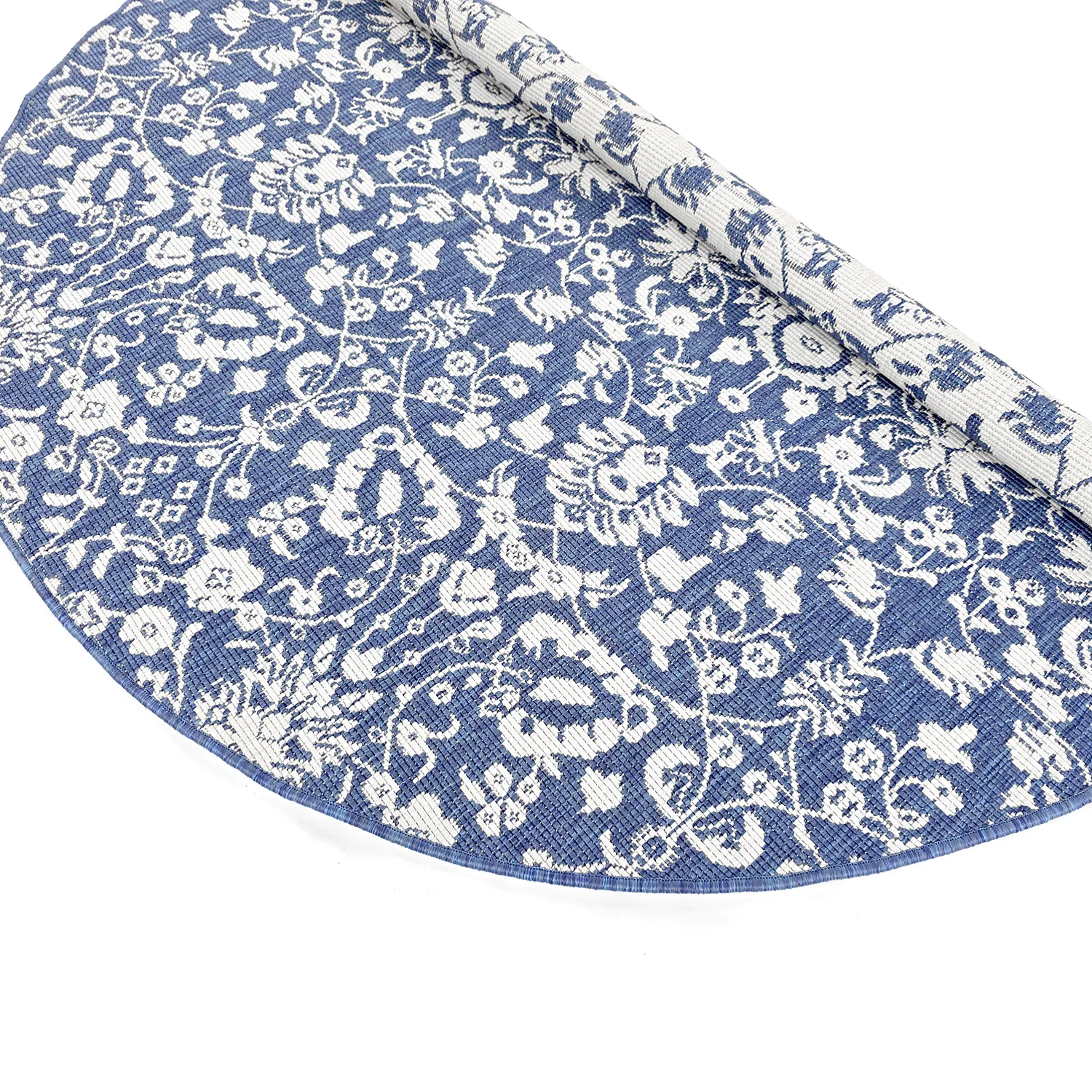 Rund Teppich - Brussels Ocean (blau)