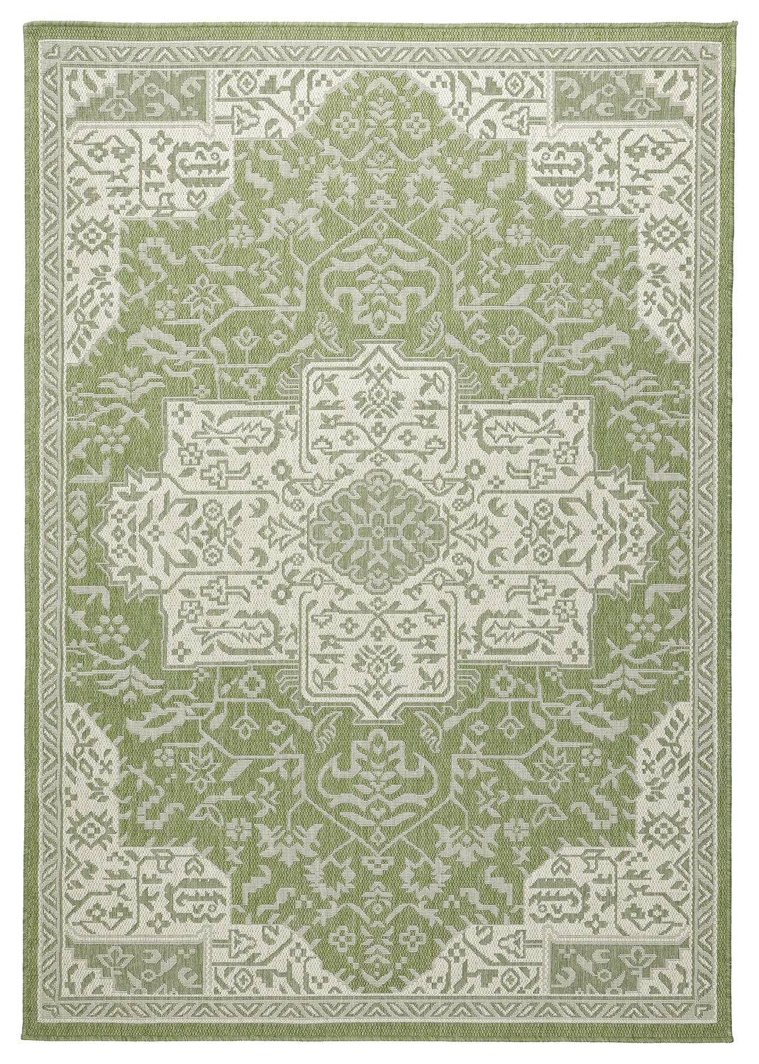 Teppich für innen und außen - Dhamar (grün)