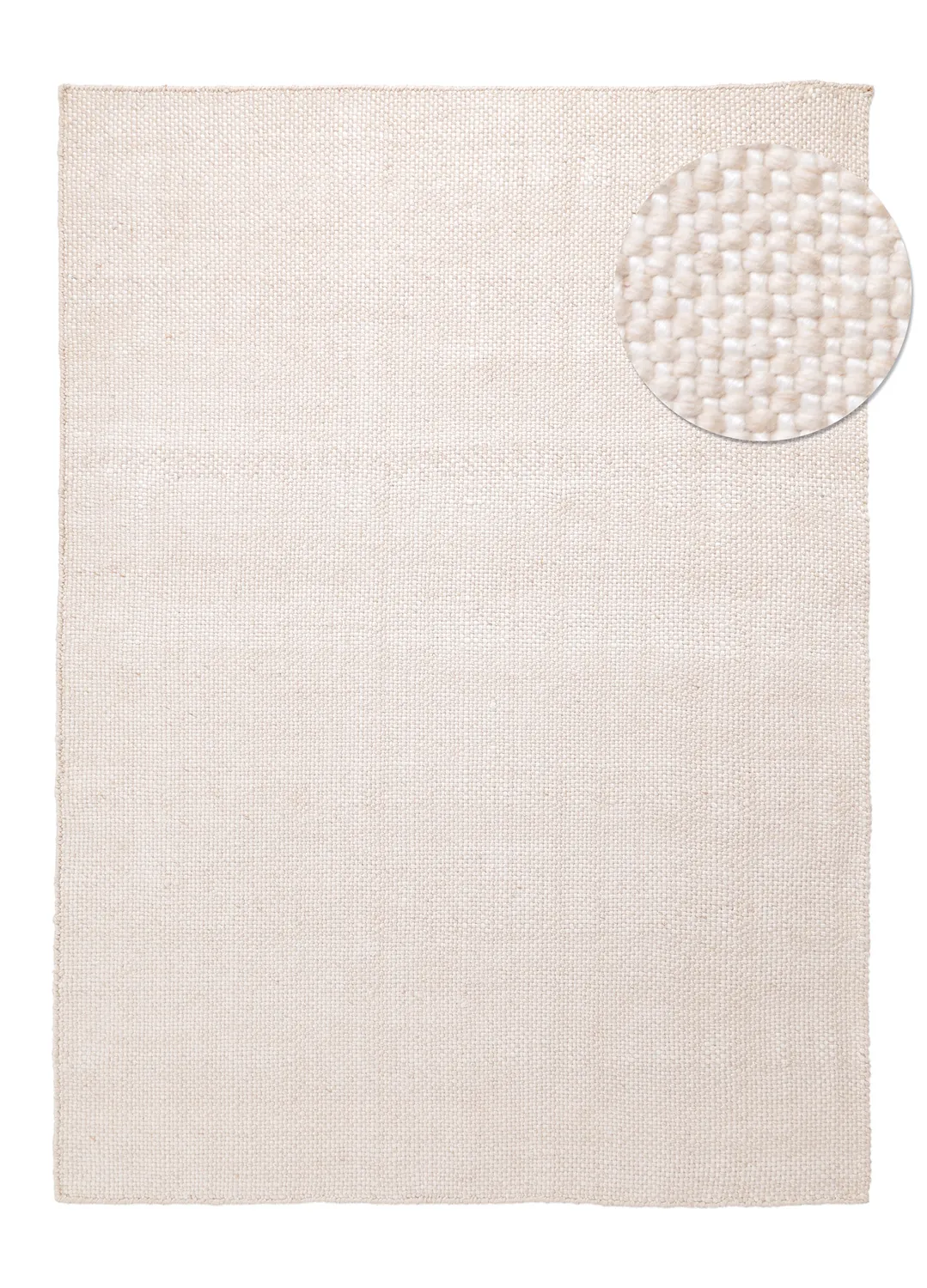 Teppich für innen und außen - Orta Wool Look (creme)