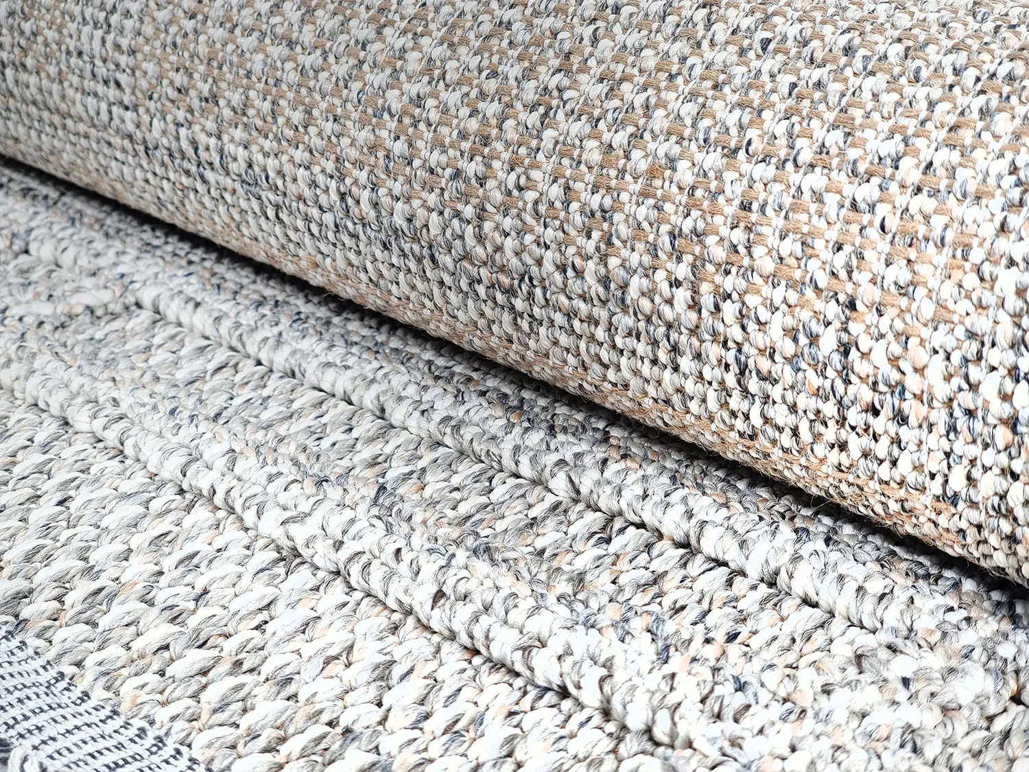 Runde Teppiche - Indoor/Outdoor Victoria (grau)