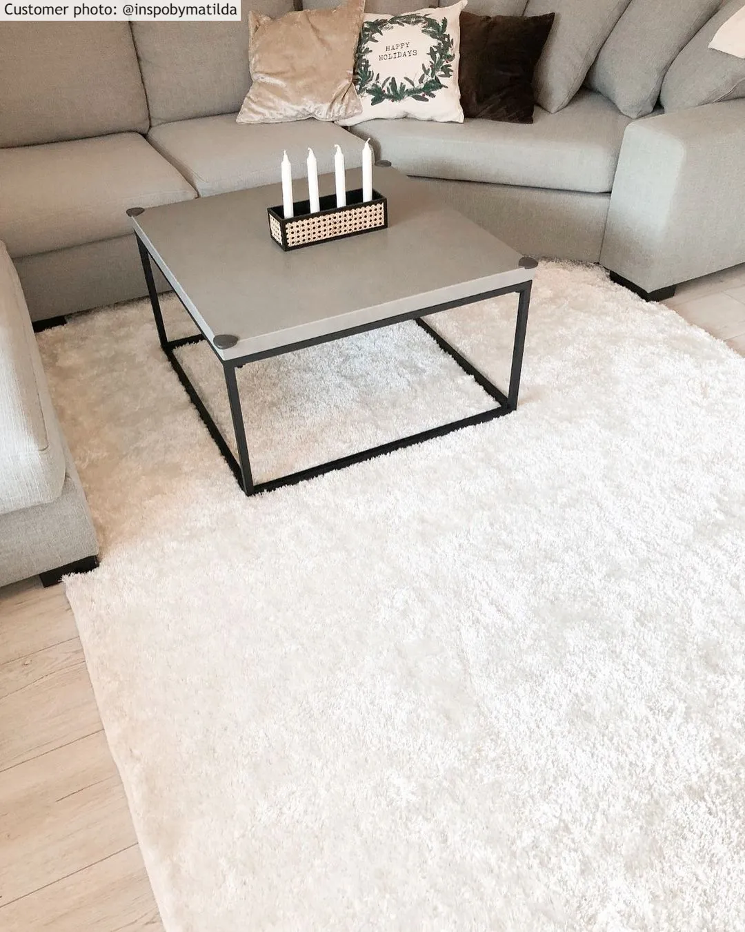 Hochflorteppiche - Cosy (weiß)