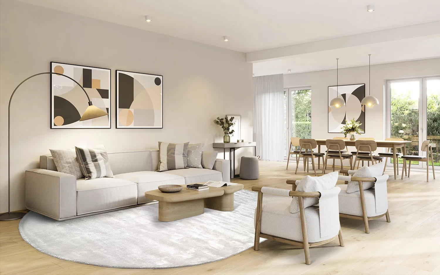 Ovaler viskose-teppich - Jodhpur Special Luxury Edition (offwhite)