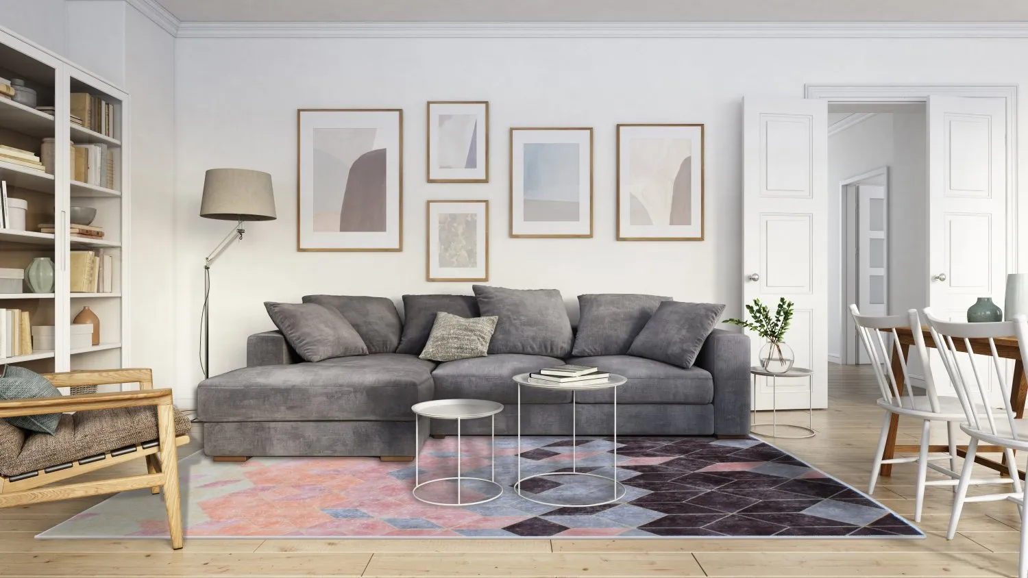 Wilton-Teppich - Brigooda (rosa)