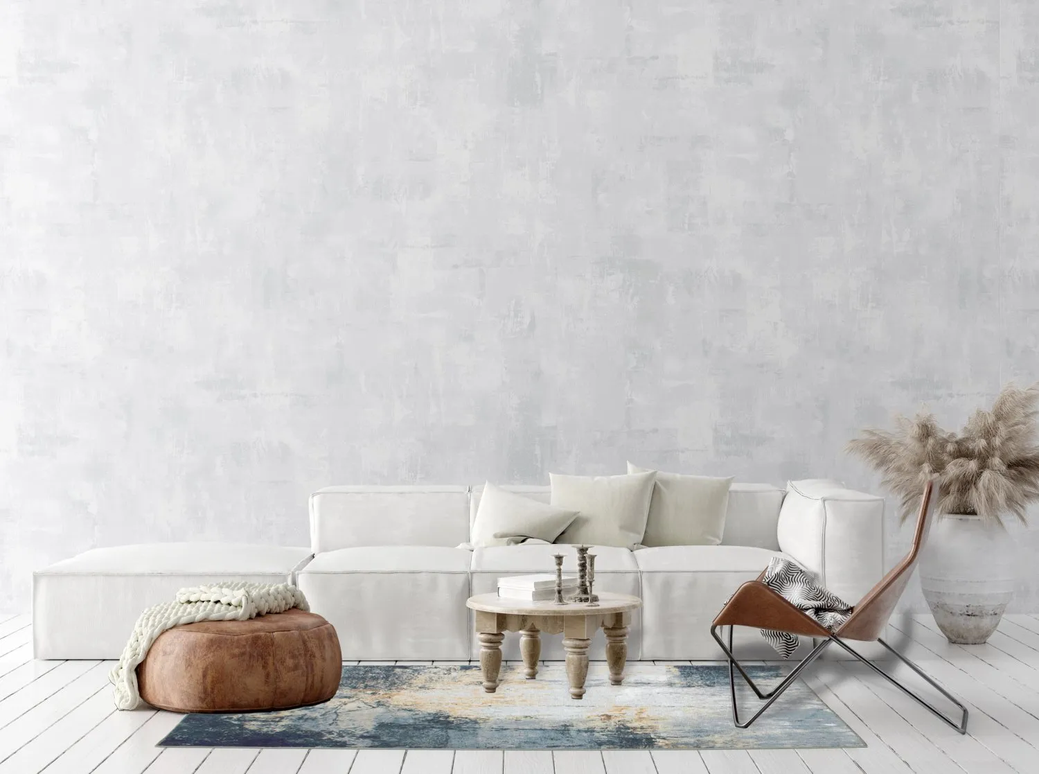 Wilton-Teppich - Melazzo (grau/bunt)