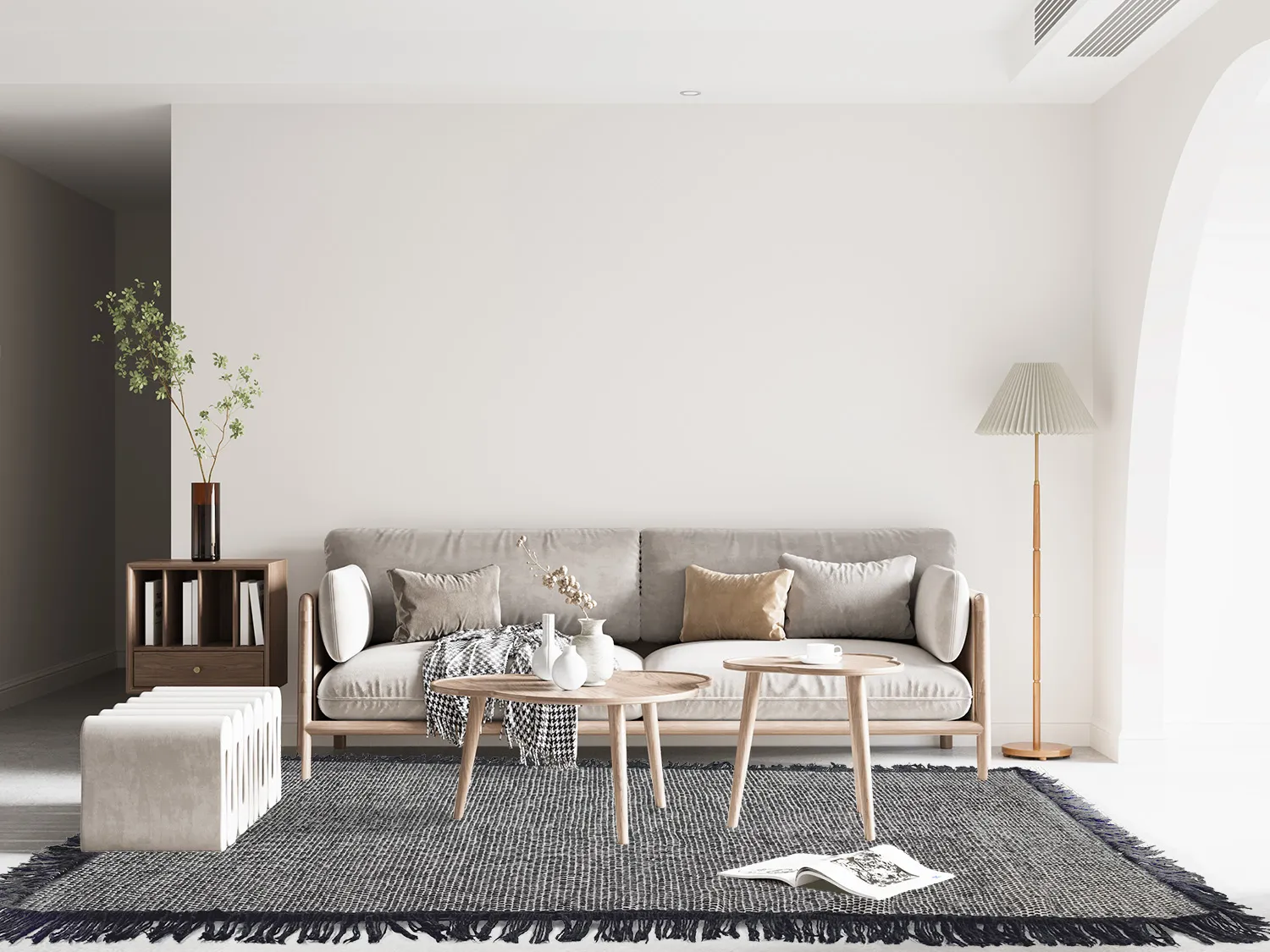 Wollteppich - Pike (schwarz)