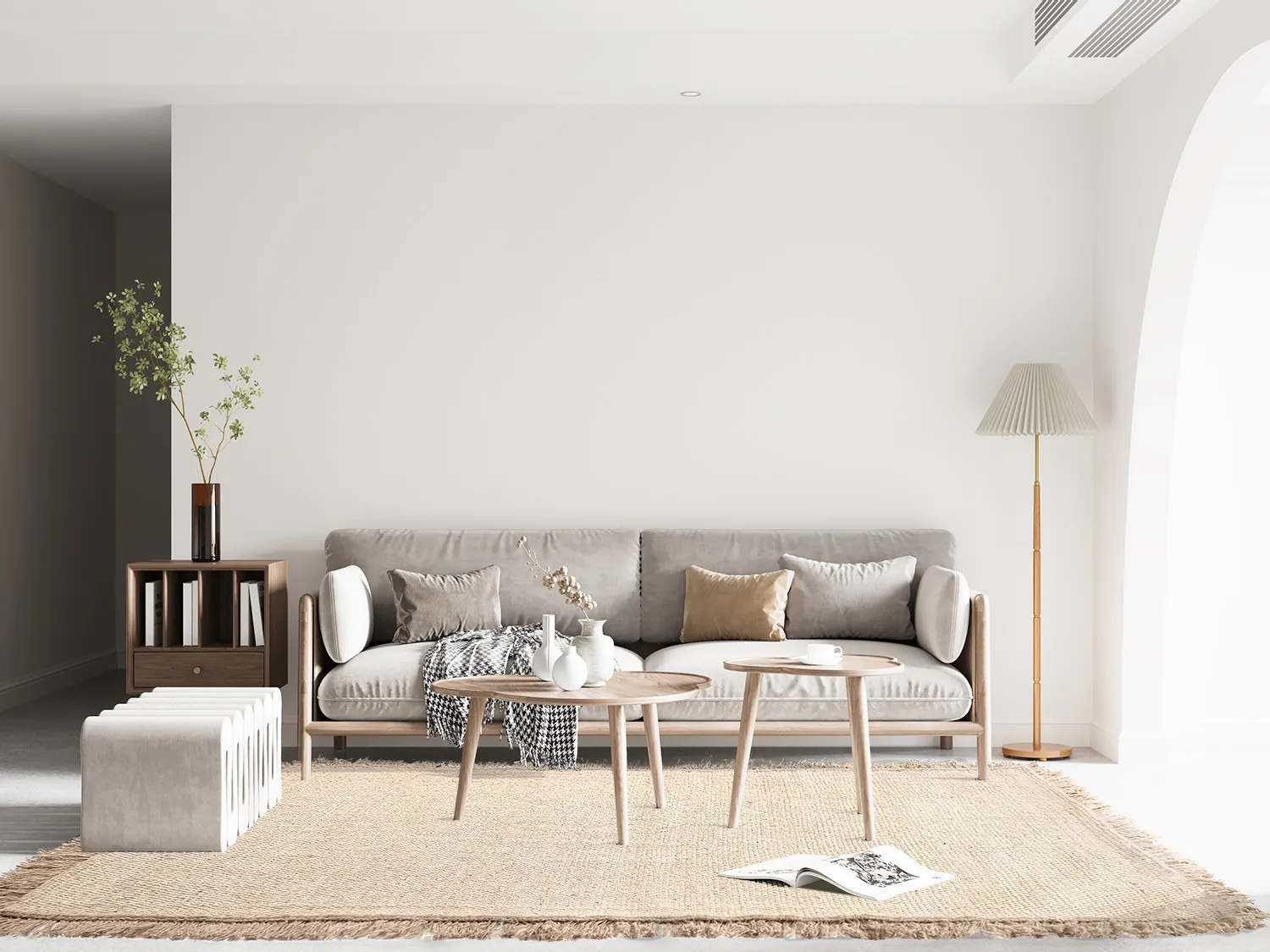 Wollteppich - Pike (beige)