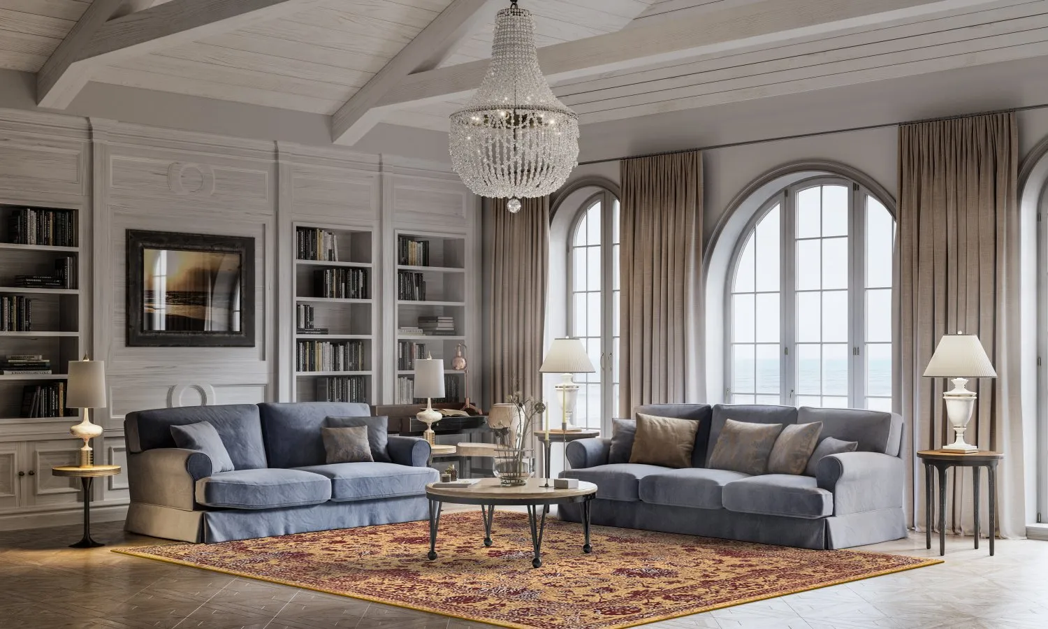 Tapis Wilton - Peking Majestic (doré)