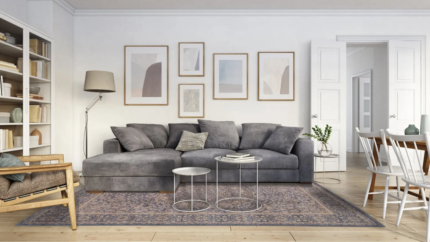 Wilton-Teppich - Vinadio (braun/gold)