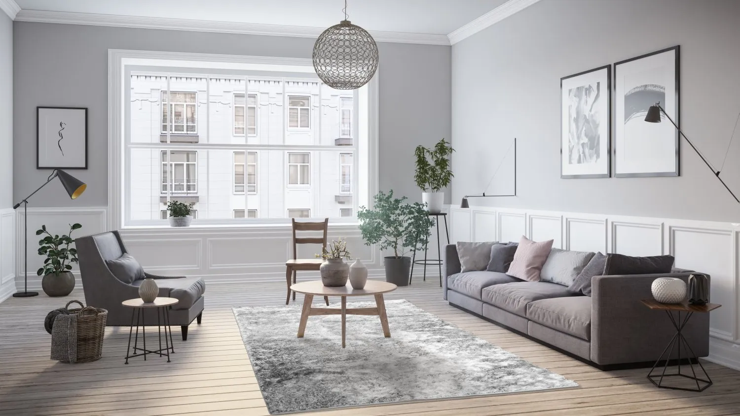 Hochflorteppiche - Cosy (Silber)