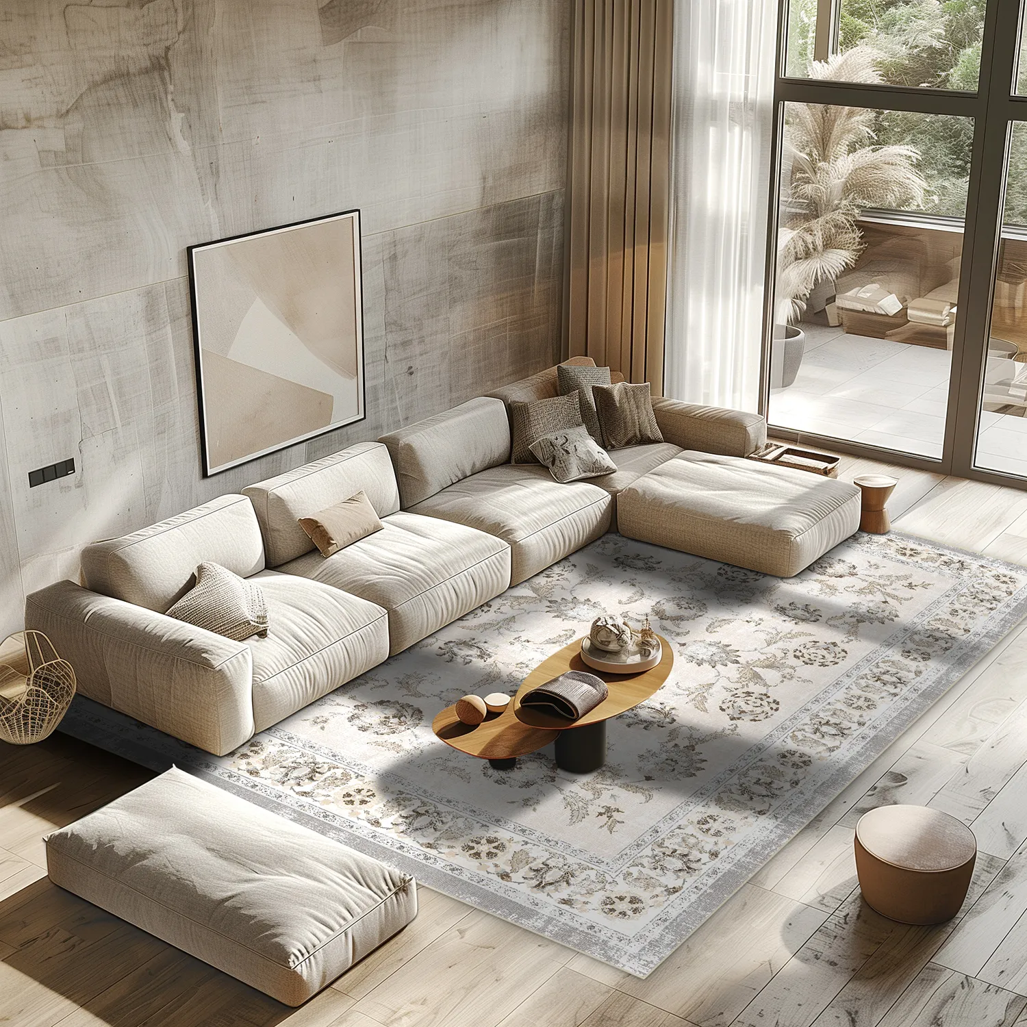 Wilton-Teppich - Adeleine (beige)