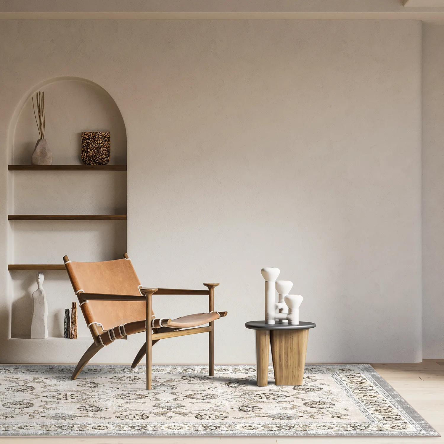 Wilton-Teppich - Adeleine (beige)