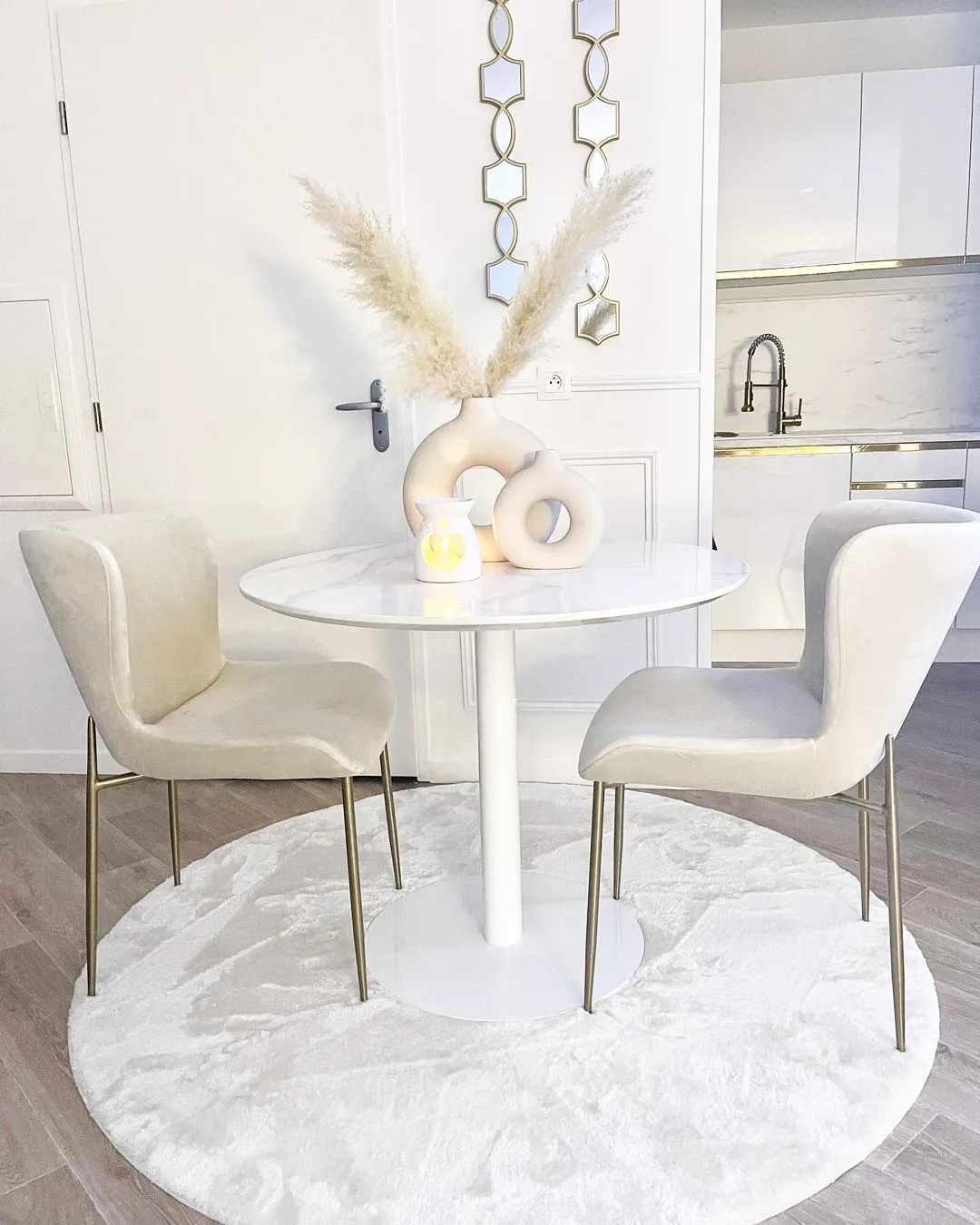 Runde Teppiche - Frutillar (offwhite)