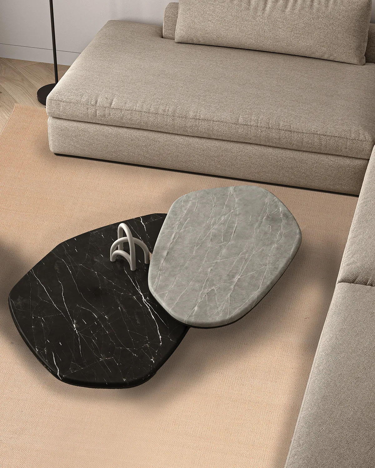 Baumwollteppich - Billie (beige)