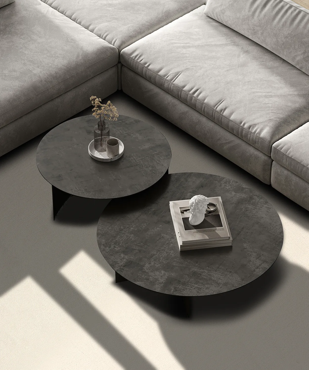 Tapis en coton - Billie (blanc)