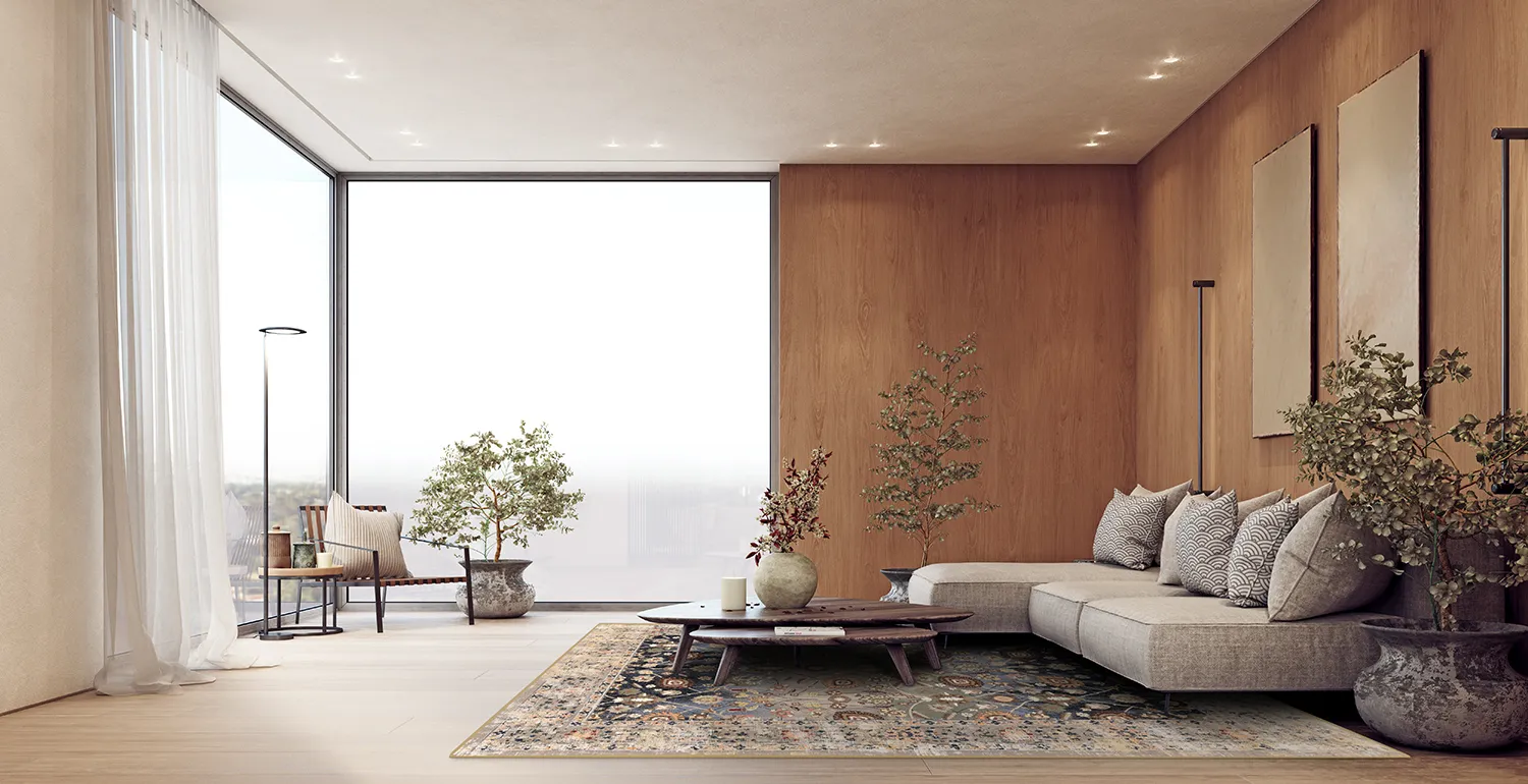 Wilton-Teppich - Bouhjar (beige/multi)