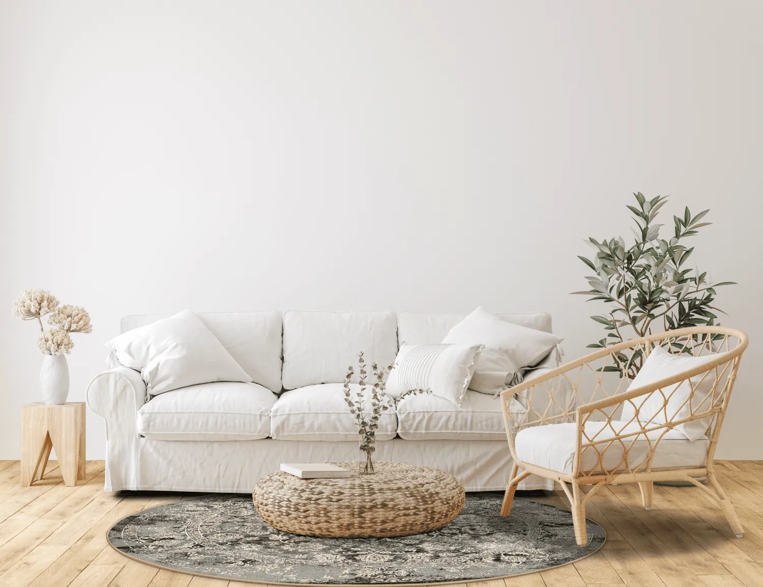 Rund Teppich - Amaya (braun)