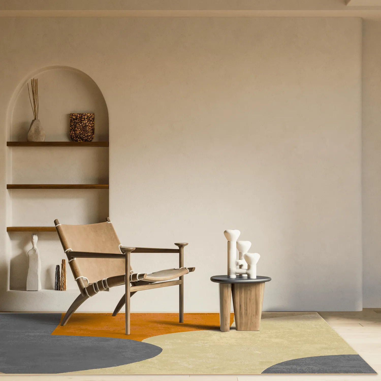 Wilton-Teppich - Lazio (grau/multi)