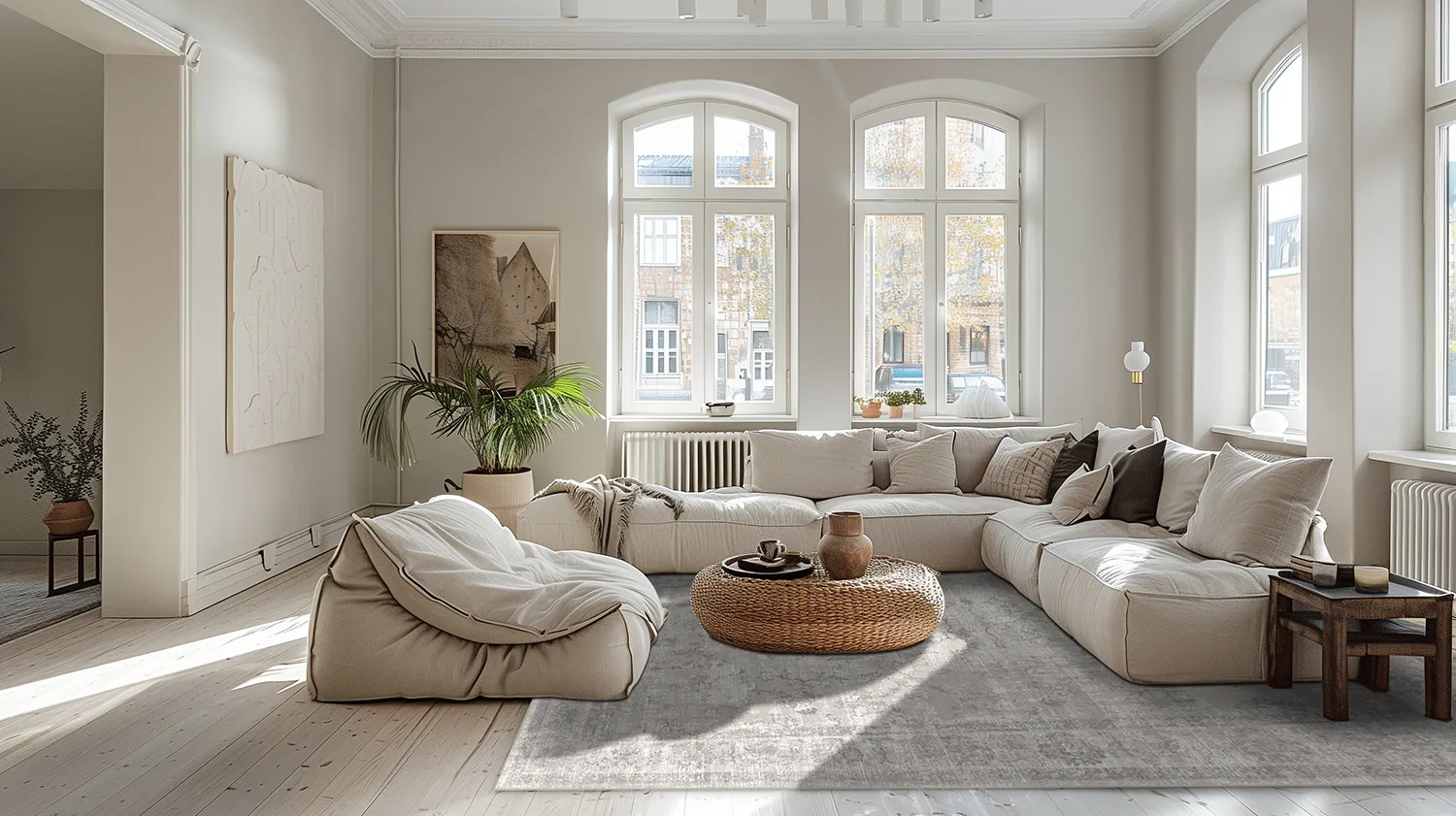 Wilton-Teppich - Gombalia (grau)