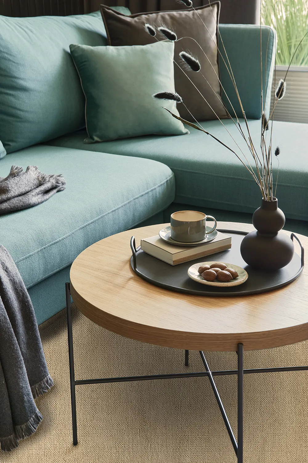 Runde Teppiche - Hamilton (beige)