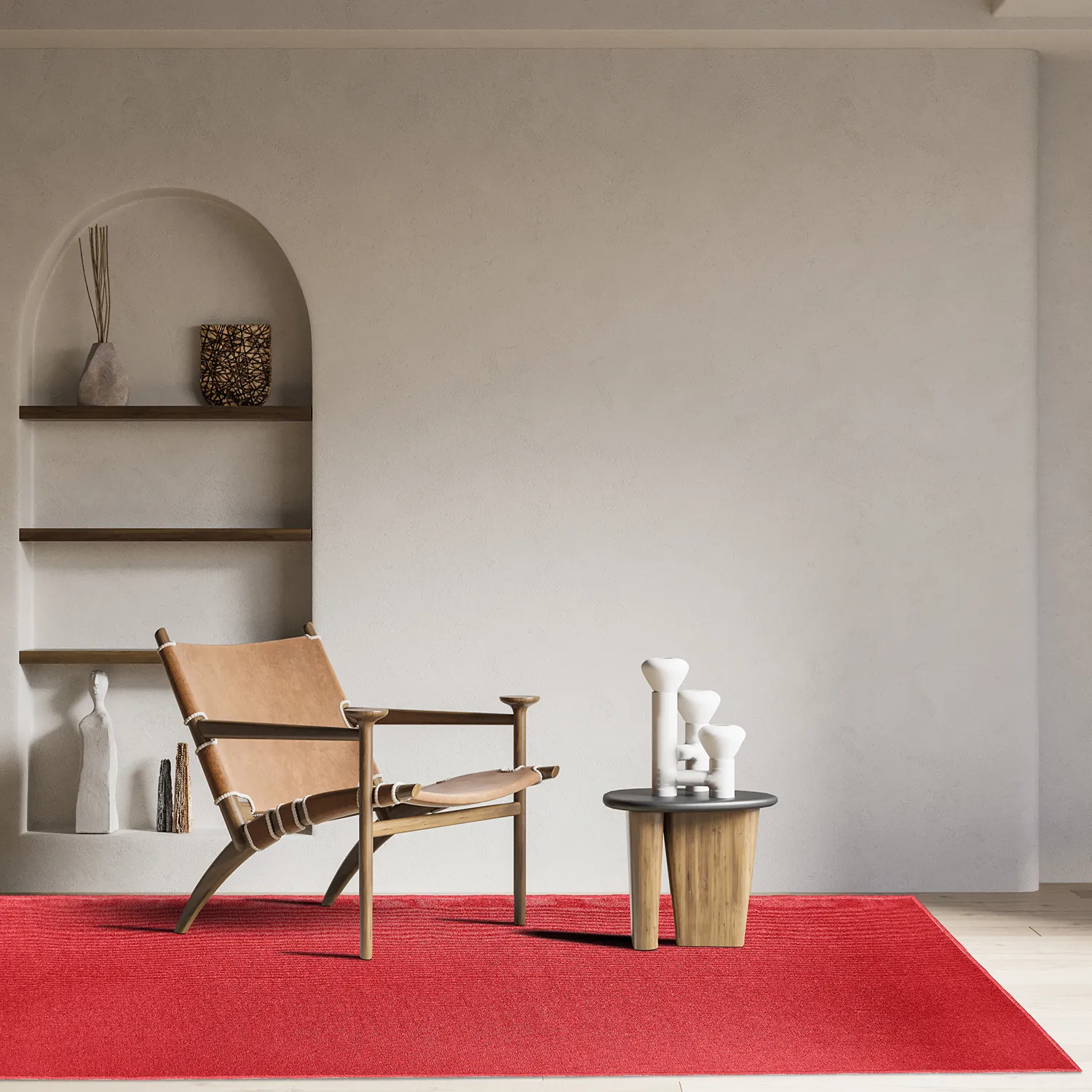 Wollteppich - Hamilton (Flame Scarlet)