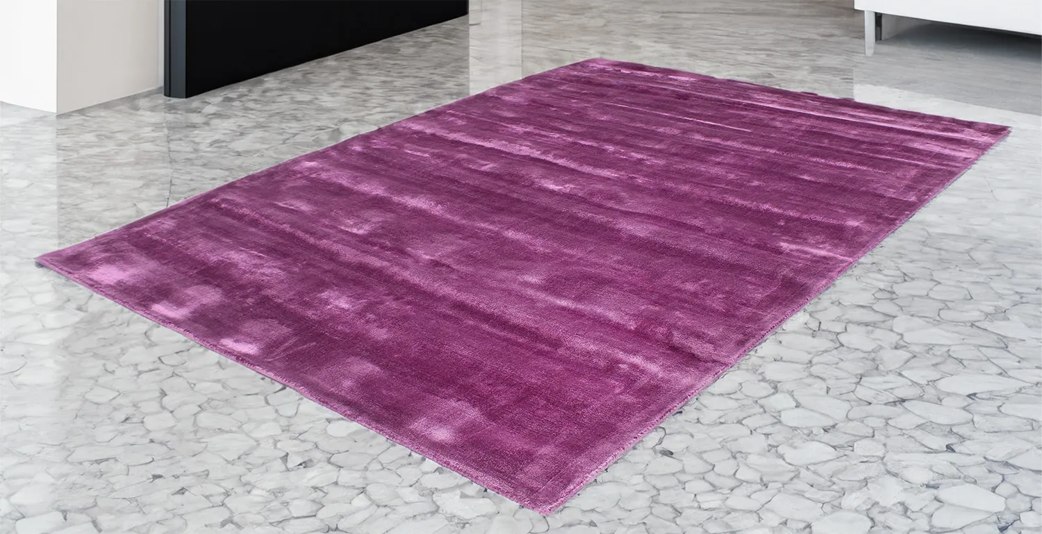 Tapis en viscose - Jodhpur Special Luxury Edition (violet)