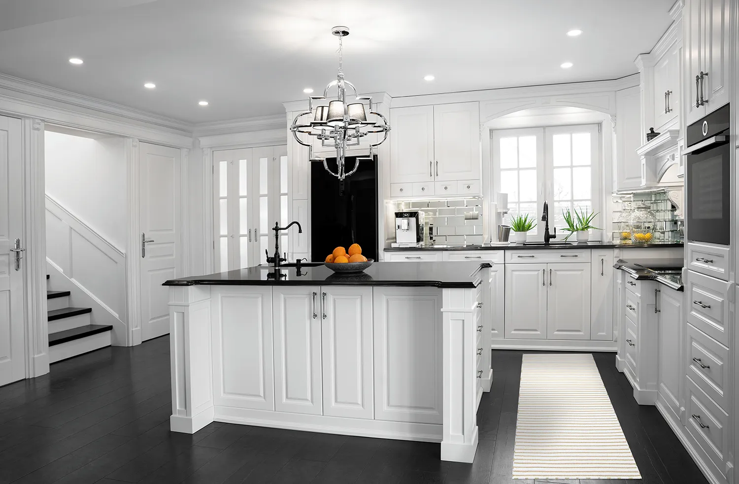 Kunststoffteppiche - Kensington (beige/weiß)