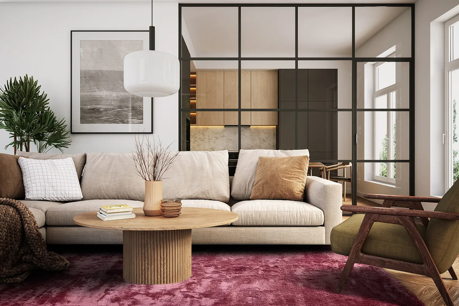 Hochflorteppiche - Aranga Super Soft Fur (rose)