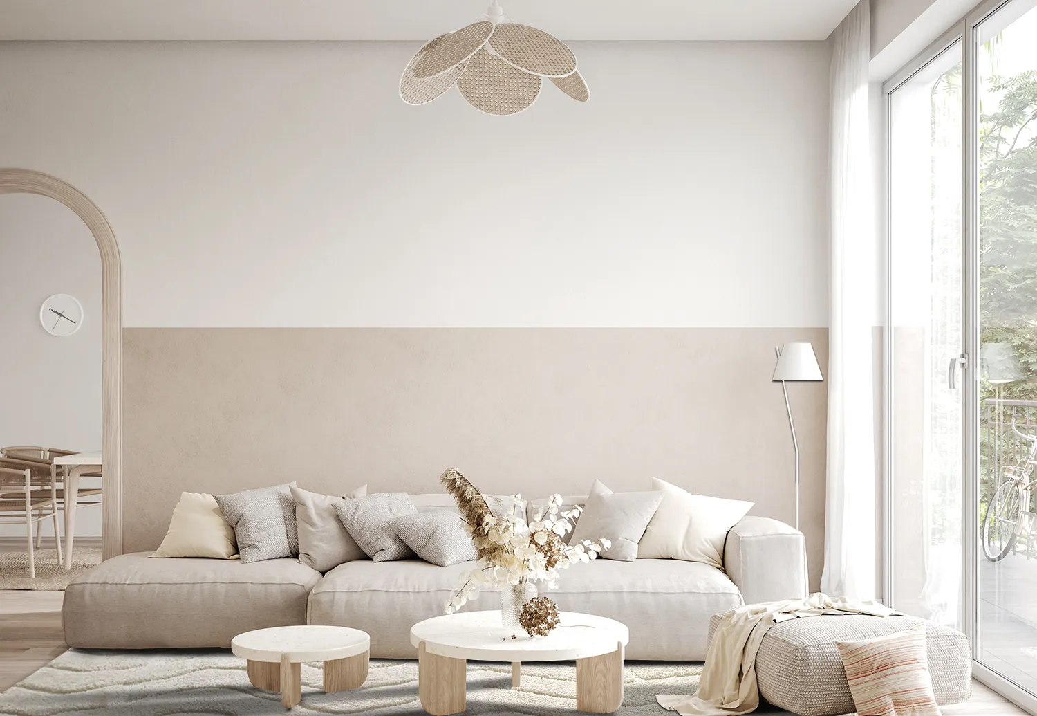 Hochflorteppiche - Ottoline (offwhite)