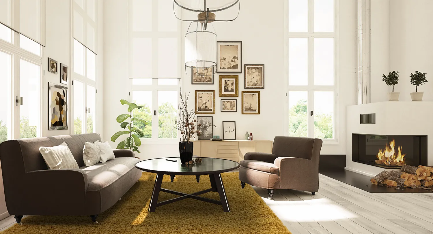 Hochflorteppiche - Zoe (ochre)