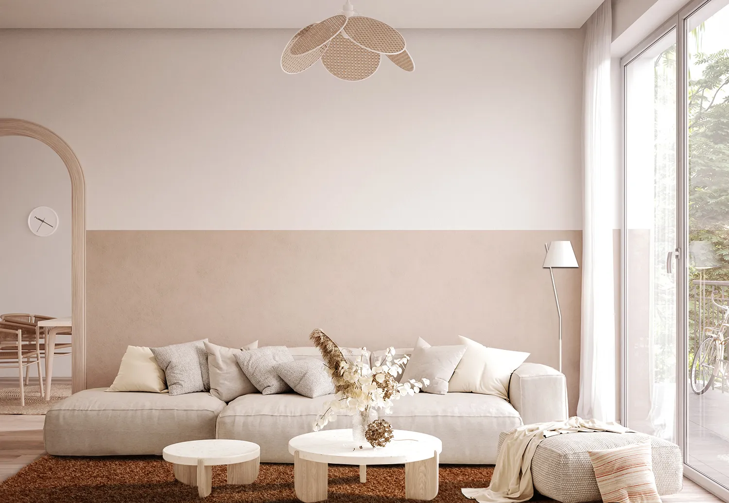 Hochflorteppiche - Zoe (terracotta)