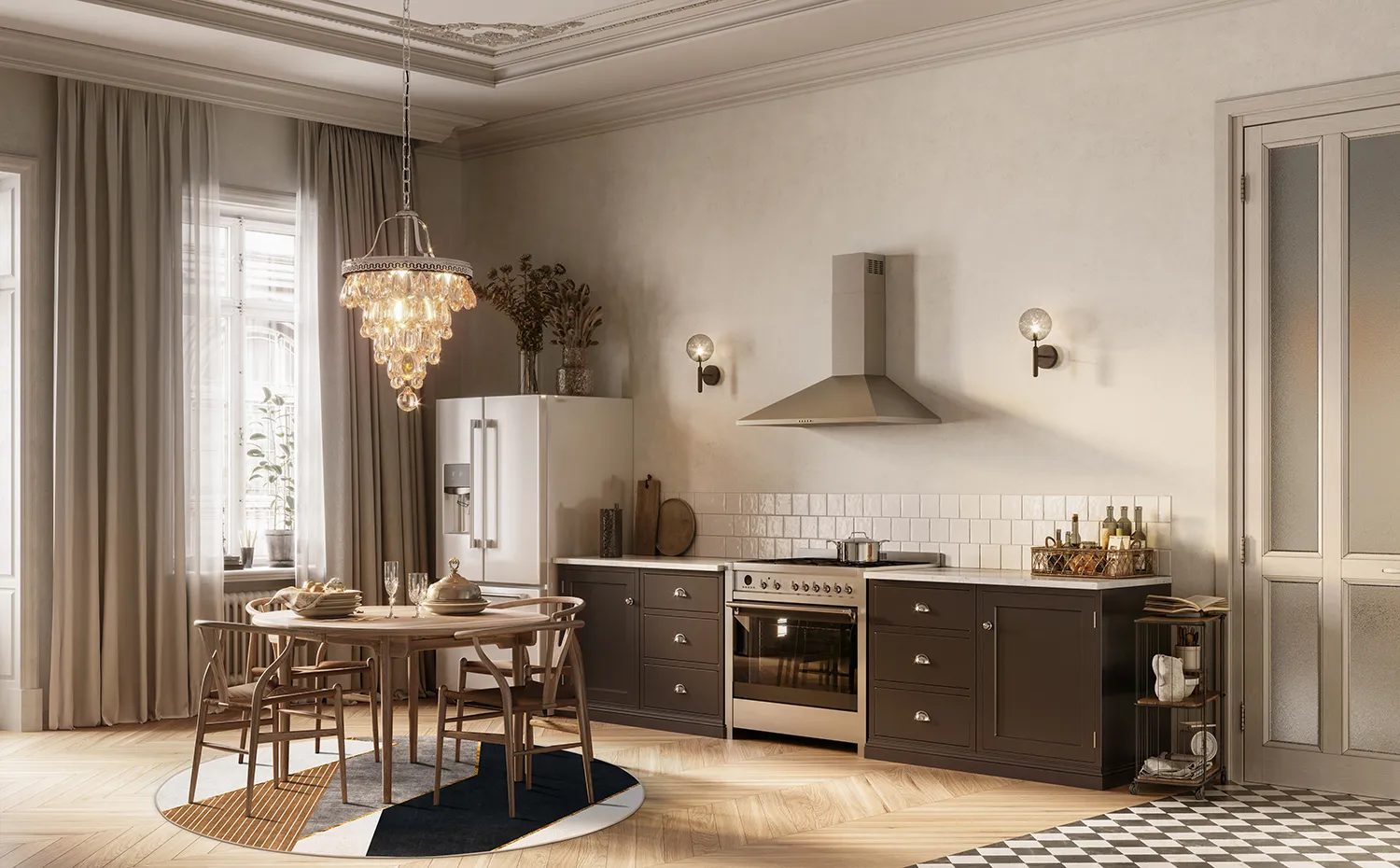 Runde Teppiche - Serenity (multi)