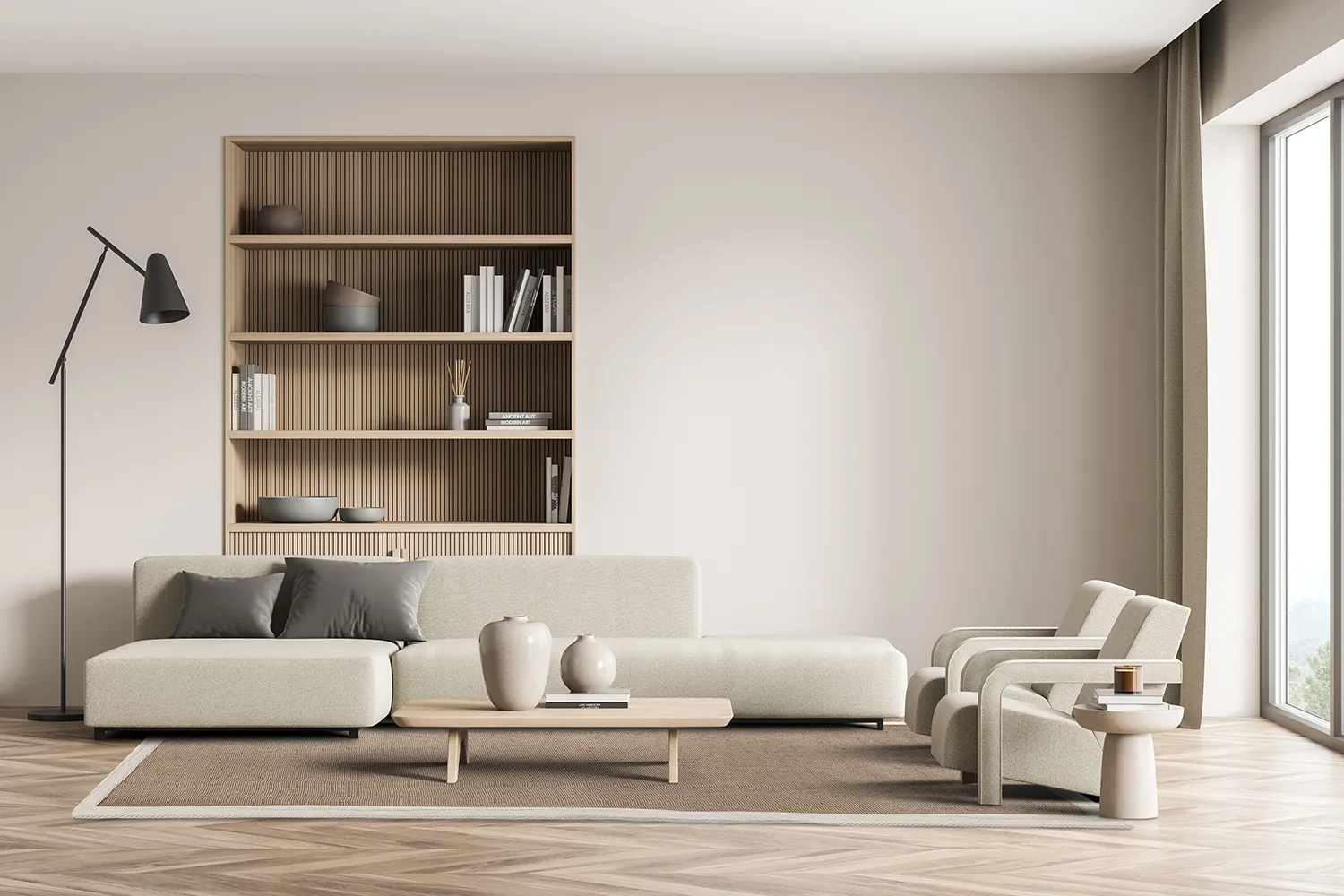 Sisal-Teppich - Agave (beige/grau)