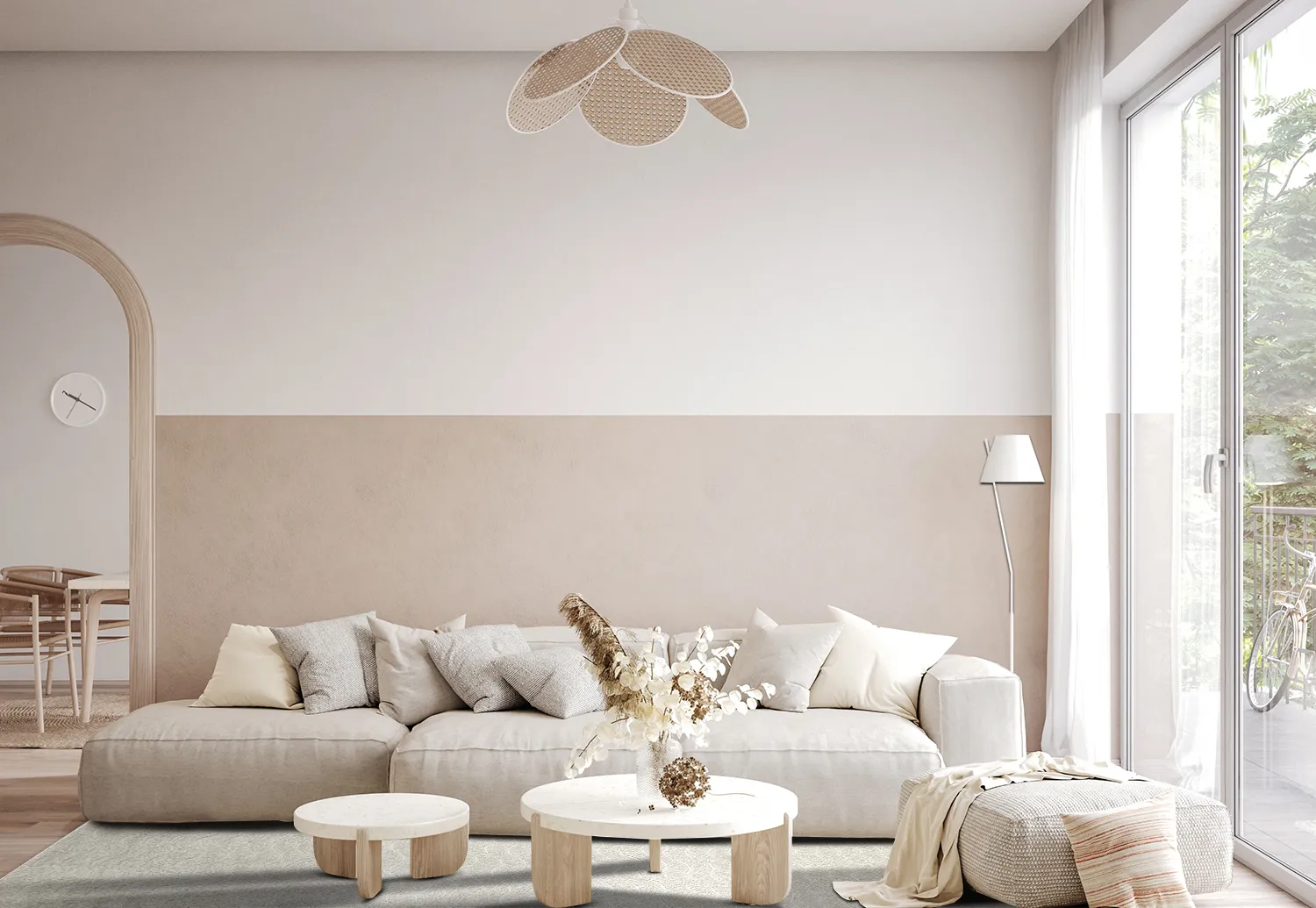 Shaggy Indoor-Outdoor - Baltimore (cream)