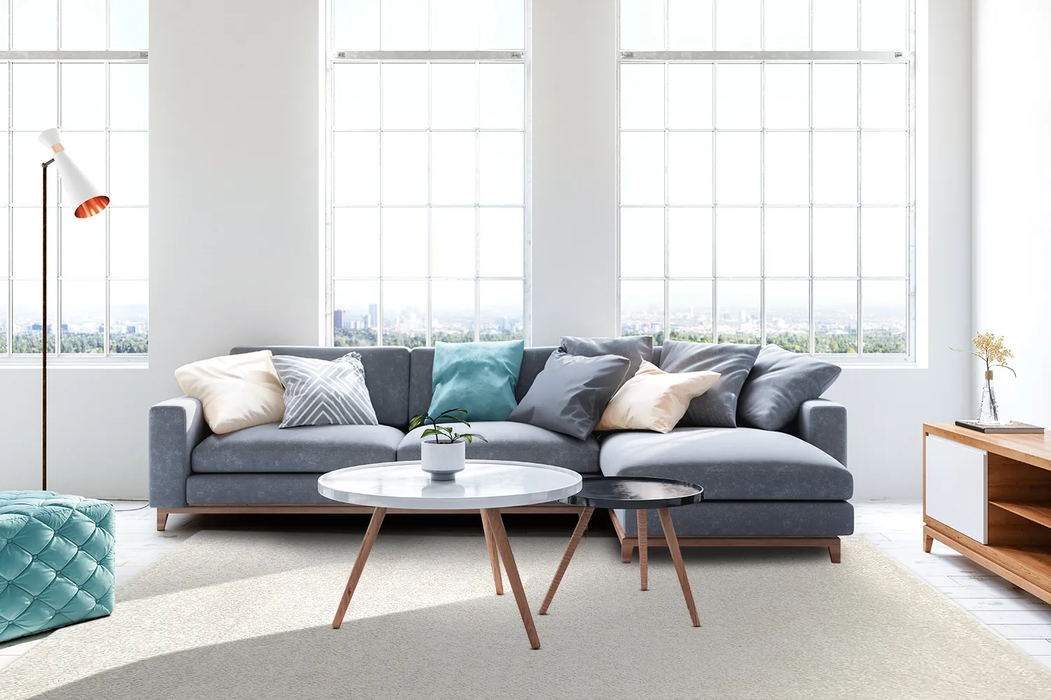 Shaggy Indoor-Outdoor - Baldwin (cream)