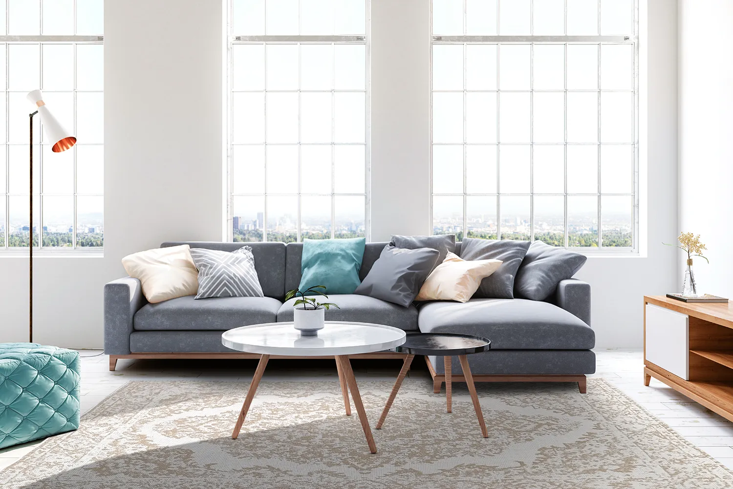 Teppich für innen und außen - Boyd (beige)