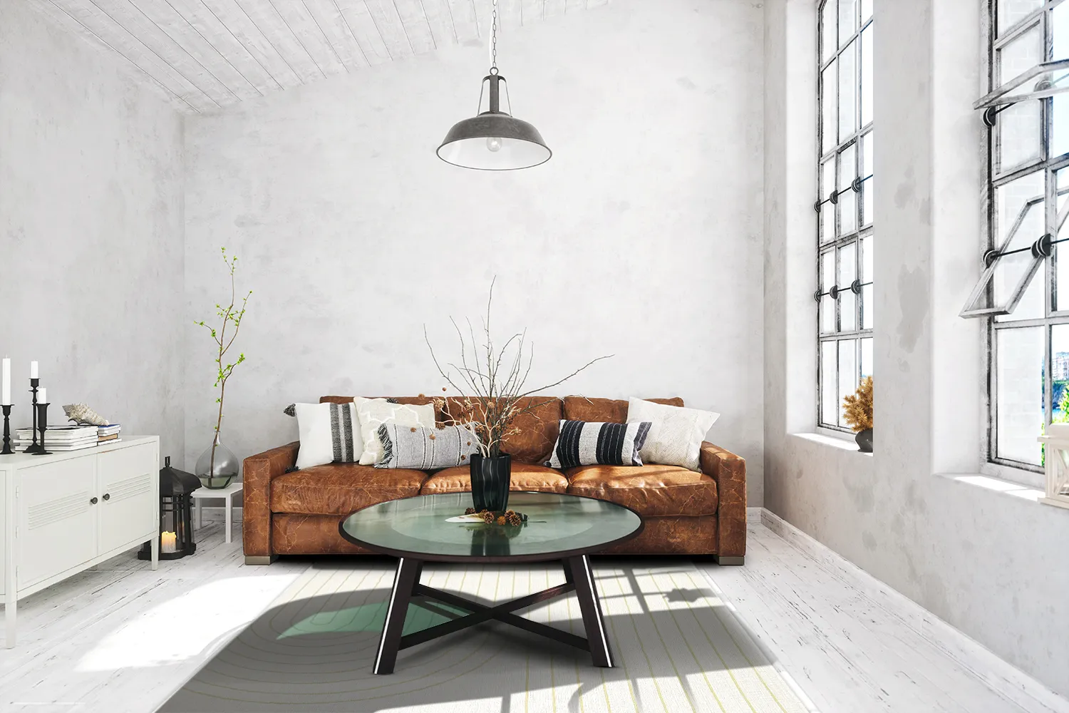 Teppich für innen und außen - Gordo (gelb)